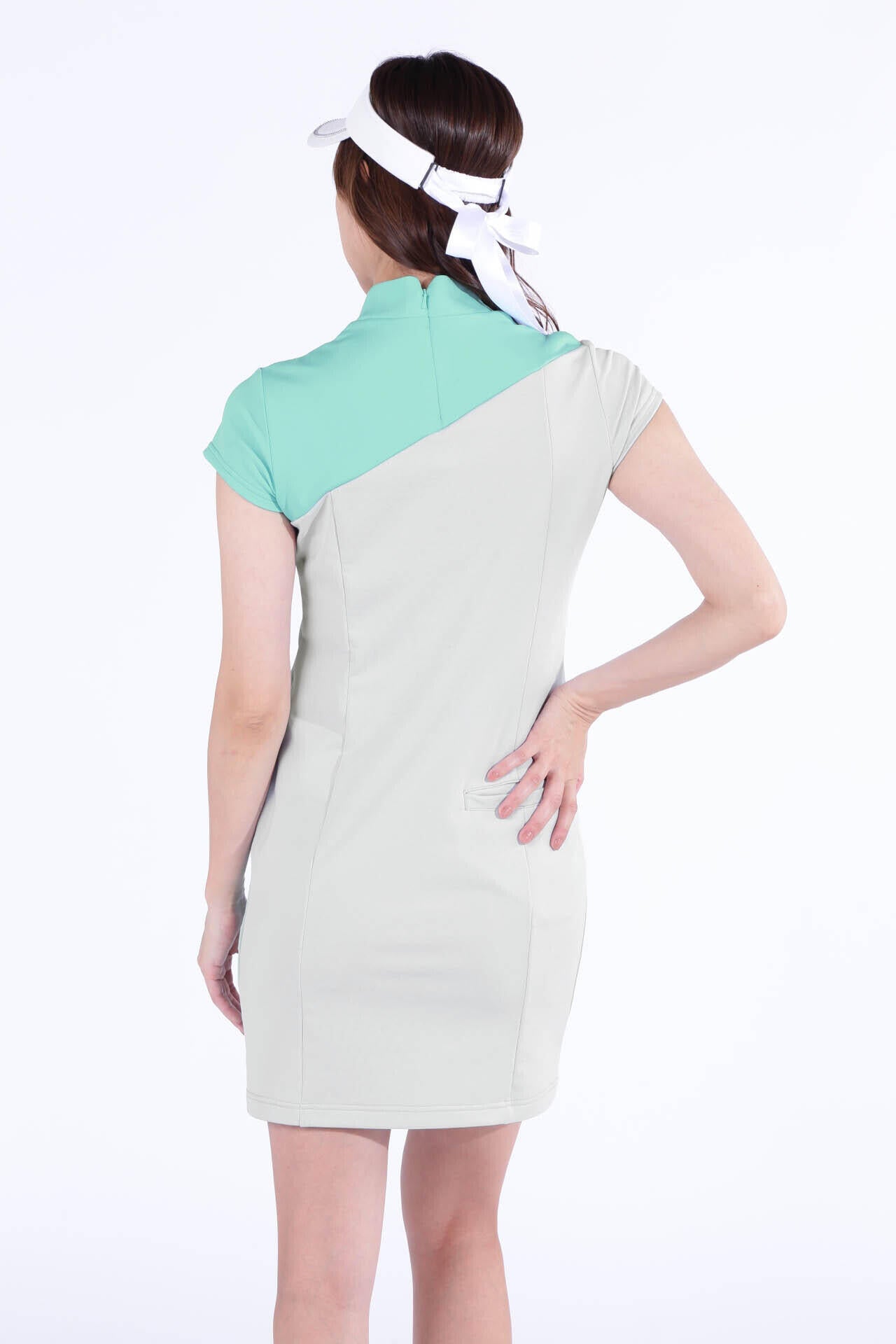 New Balance Golf ニューバランスゴルフ　ワンピース　モックネック ニューバランス(new balance) ゴルフウェア ワンピース ロゴモック