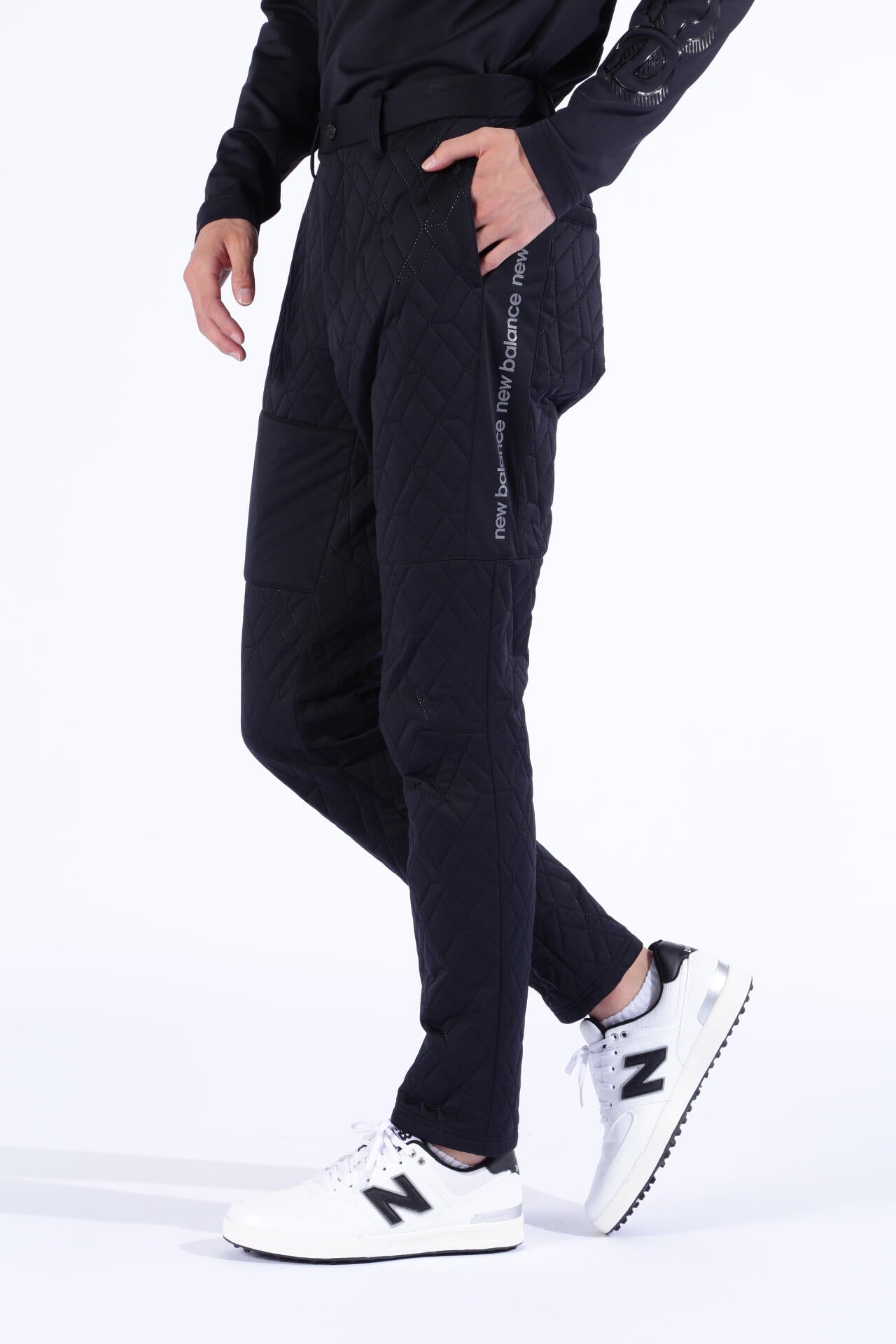 3Dダイヤソニックキルト テーパード ロングパンツ (MENS SPORT)