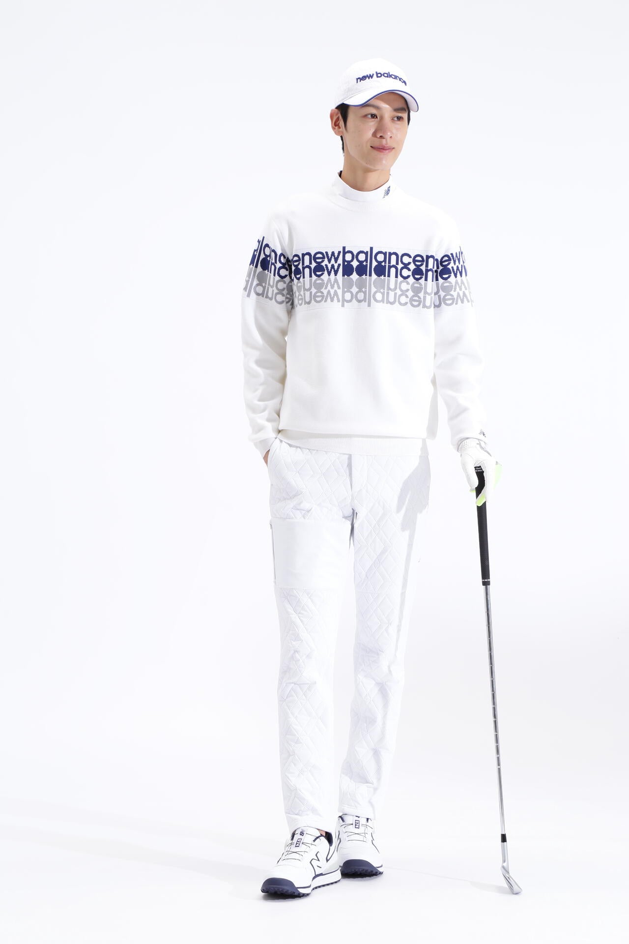 3Dダイヤソニックキルト テーパード ロングパンツ (MENS SPORT)