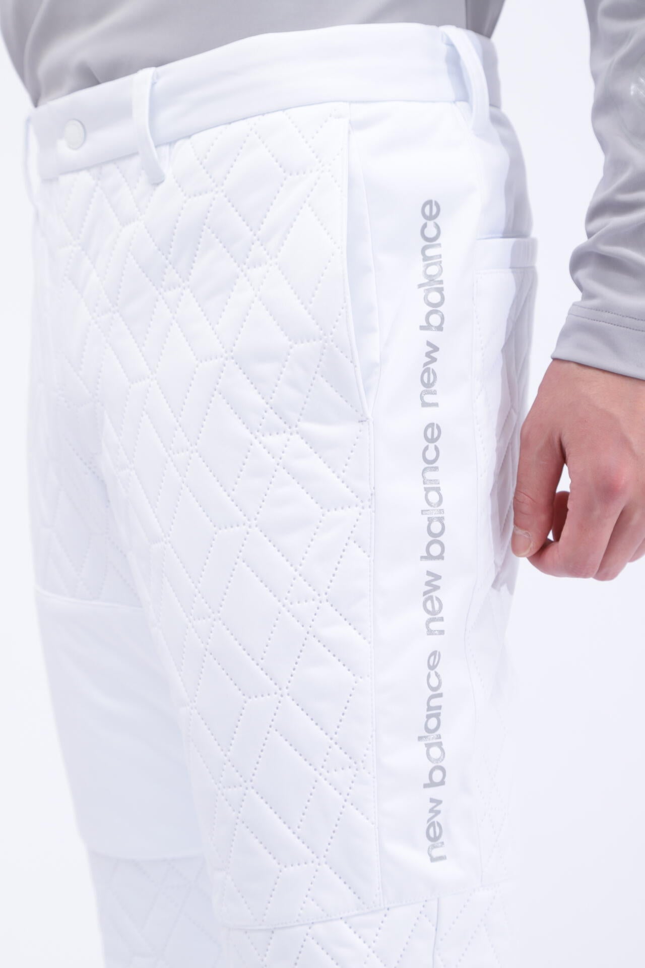 3Dダイヤソニックキルト テーパード ロングパンツ (MENS SPORT)