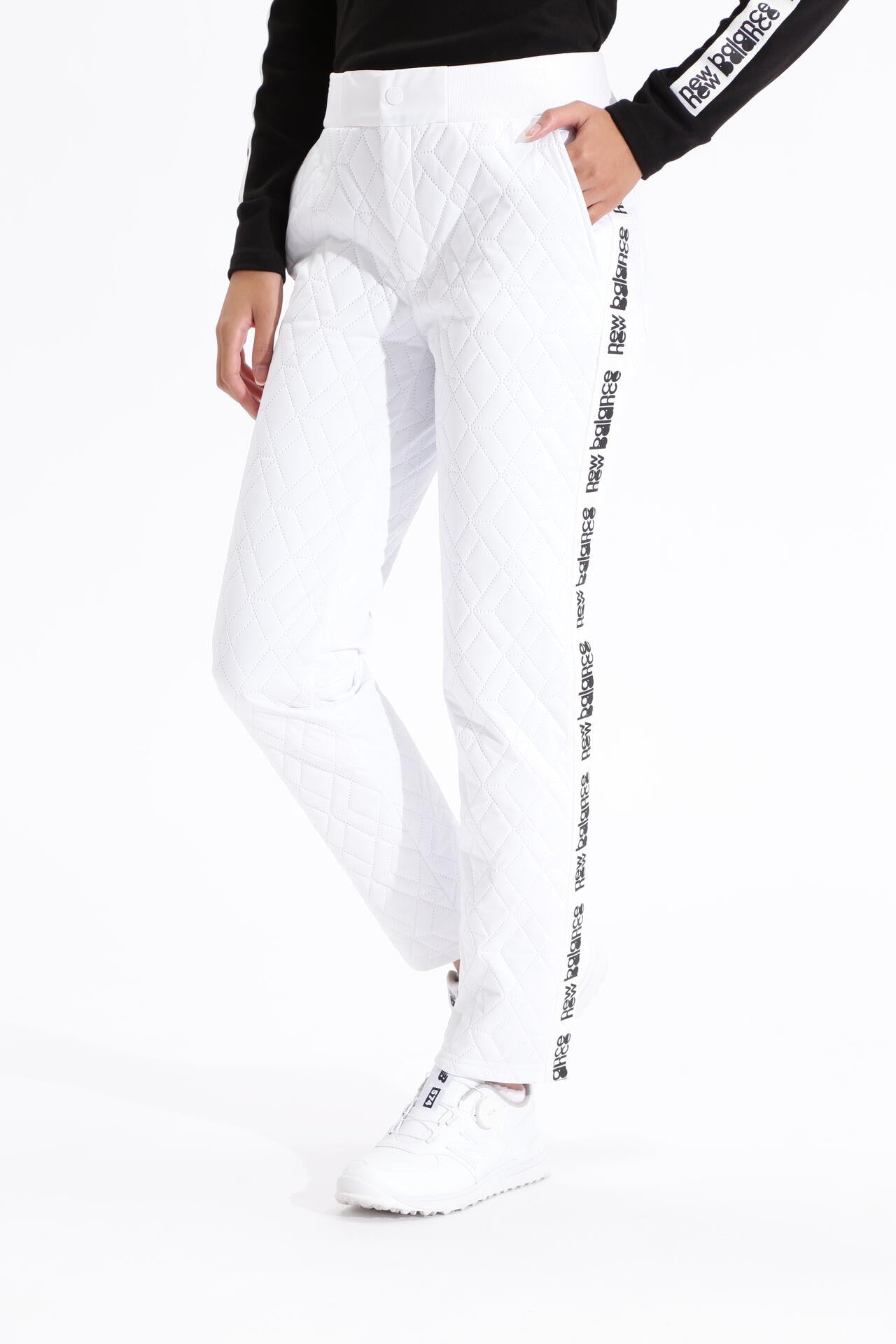 3Dダイヤキルト スリム ロングパンツ (WOMENS SPORT) | new balance