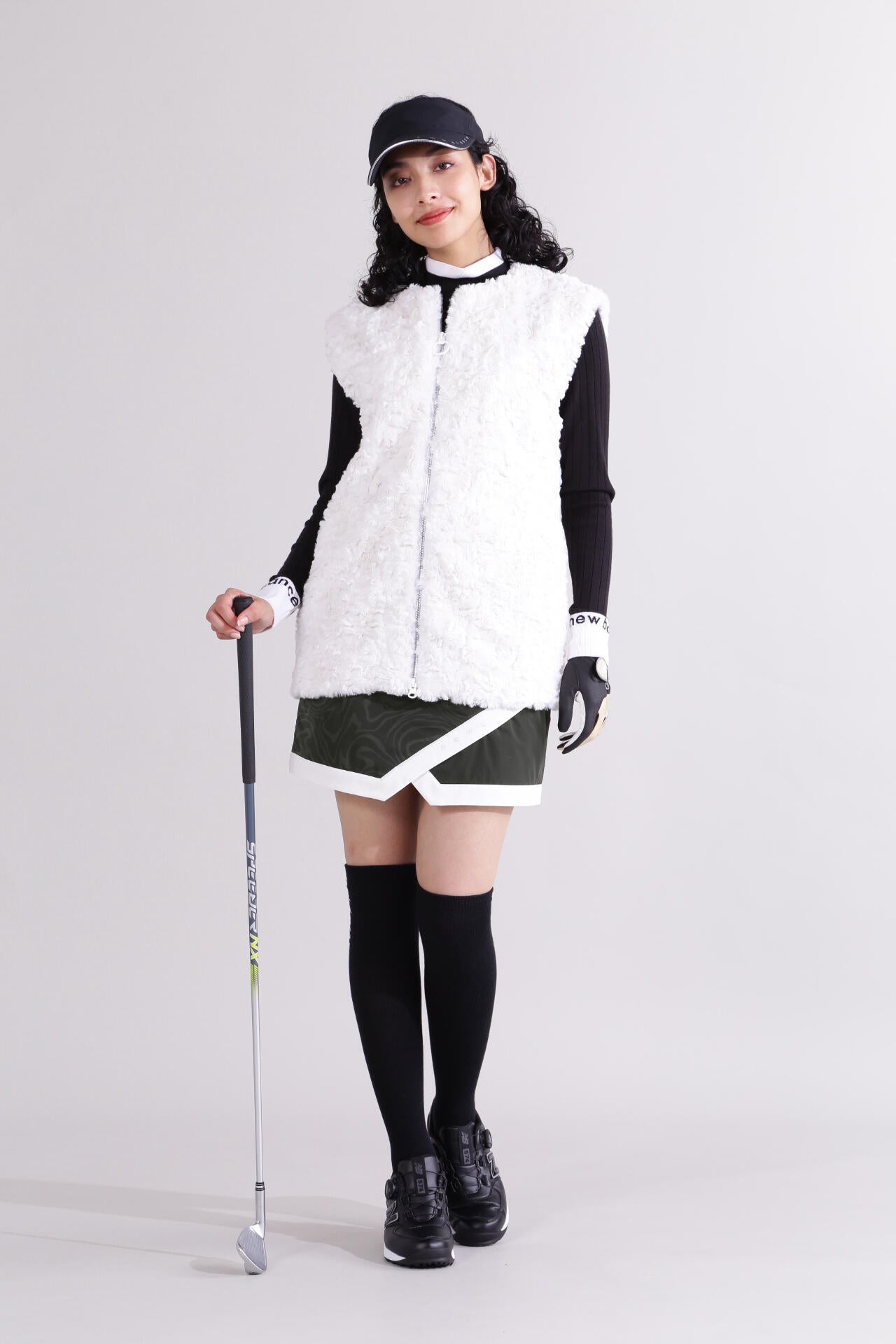 直営店舗限定】マーブル柄 中綿 スカート (WOMENS) | new balance golf