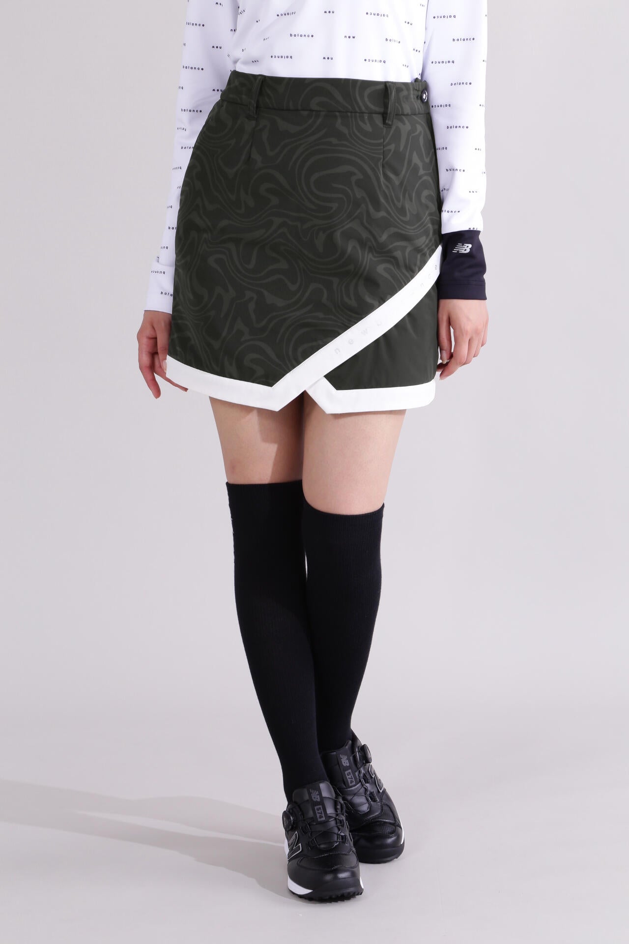 直営店舗限定】マーブル柄 中綿 スカート (WOMENS) | new balance golf