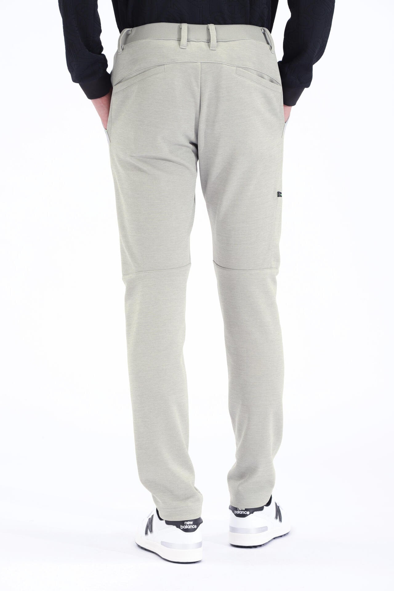 ダンボールニット裏起毛 スウェット スリム ロングパンツ (MENS SPORT