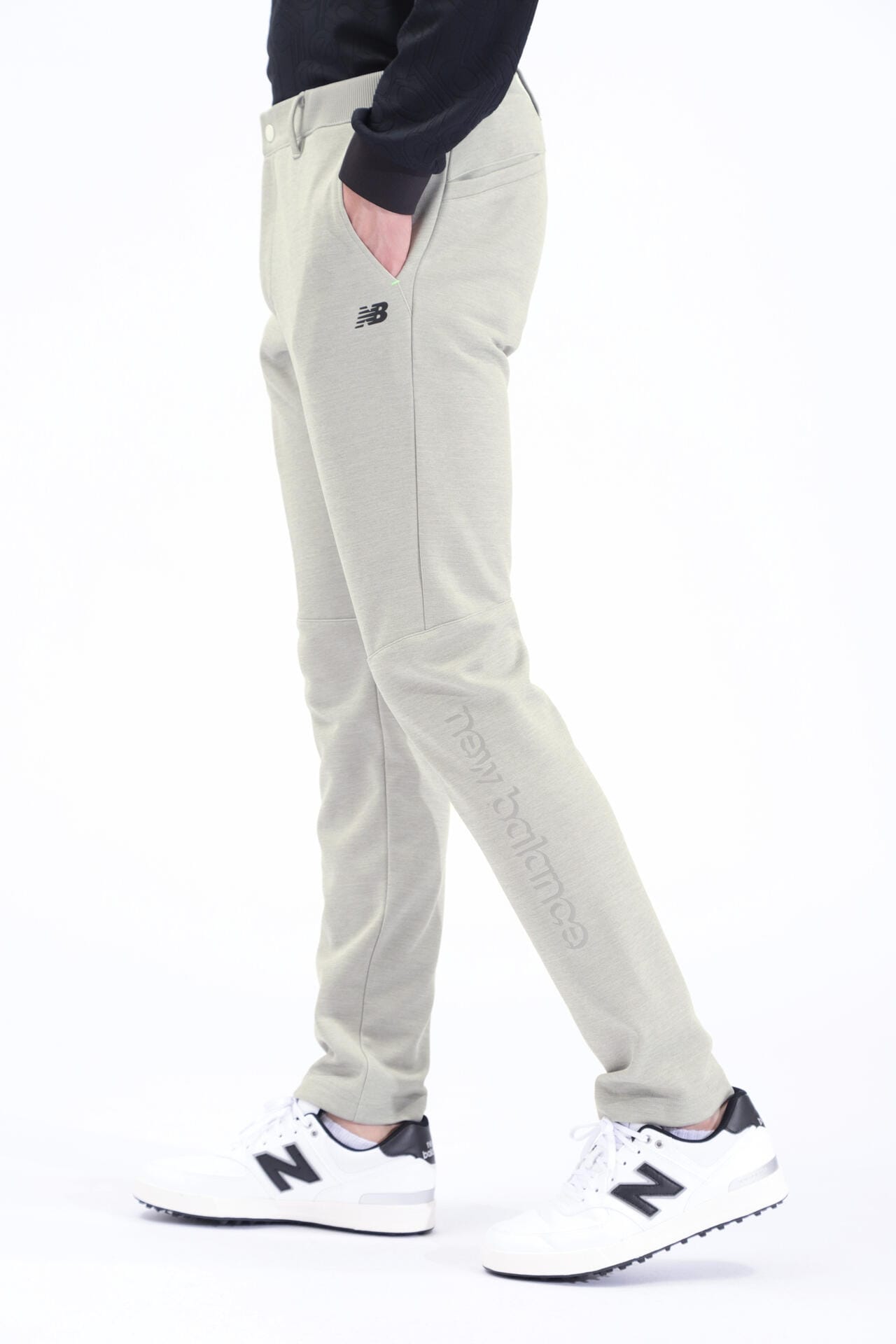 ダンボールニット裏起毛 スウェット スリム ロングパンツ (MENS SPORT