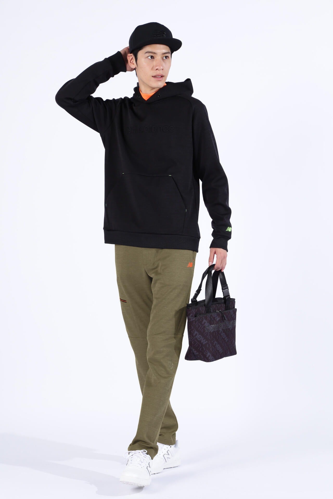 ダンボールニット裏起毛 スウェット スリム ロングパンツ (MENS SPORT