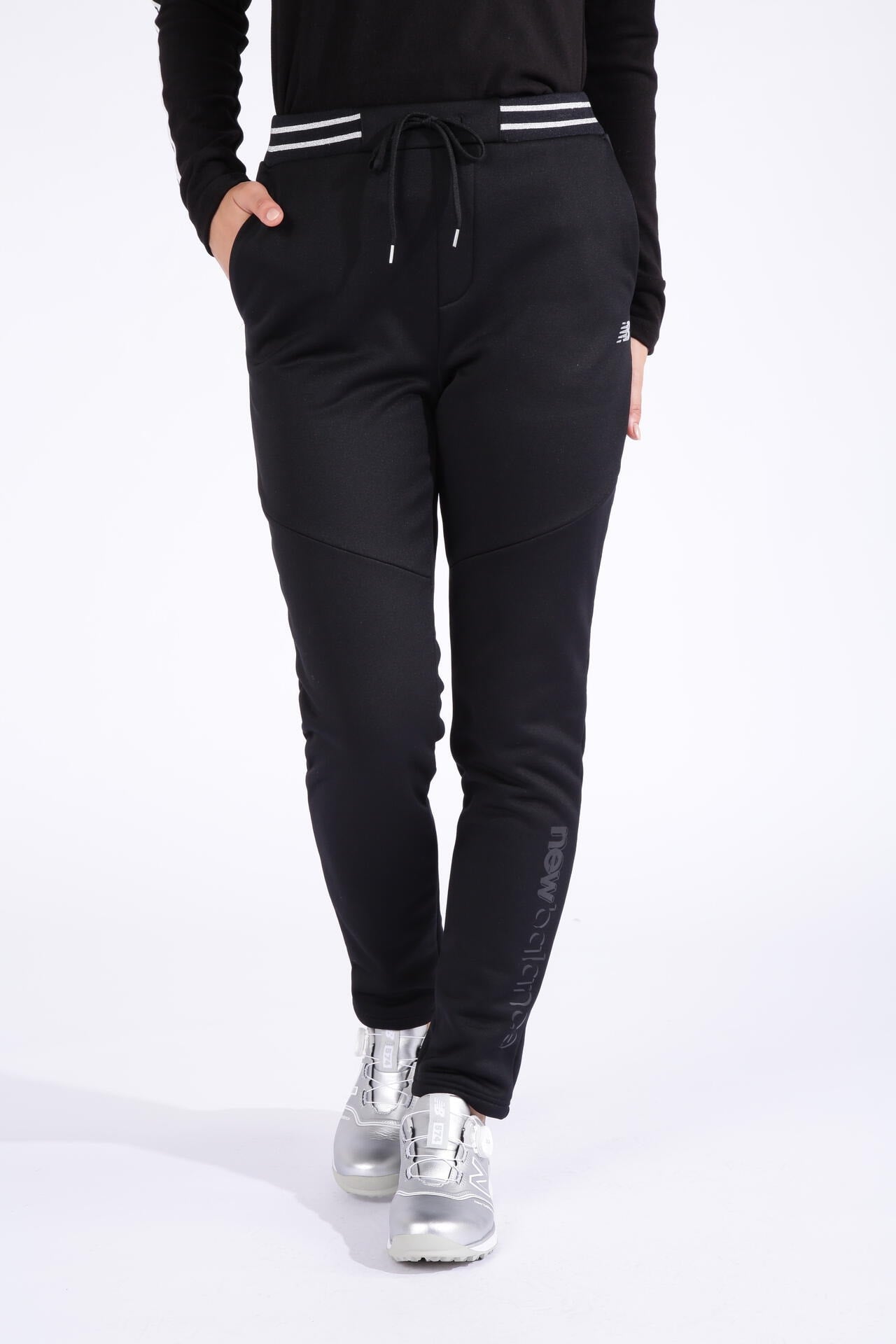 インレイ裏起毛 スウェット テーパード ジョガーパンツ (WOMENS SPORT