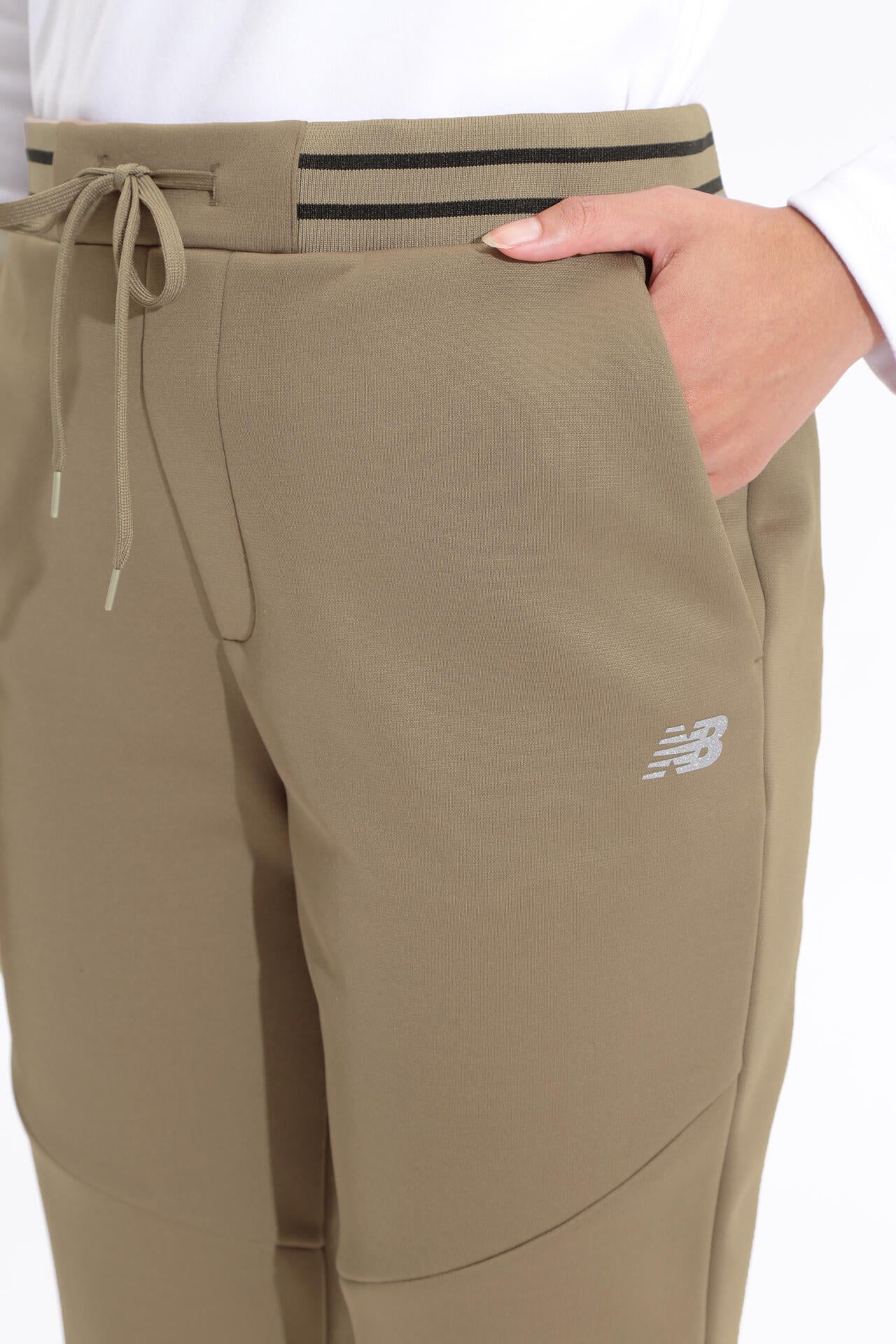 インレイ裏起毛 スウェット テーパード ジョガーパンツ (WOMENS SPORT