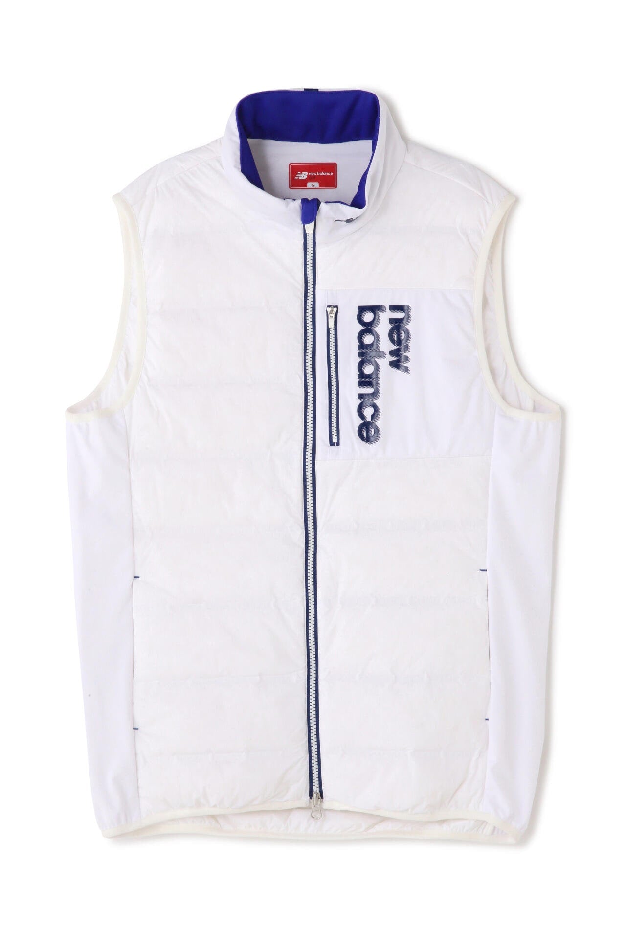 吸湿発熱 ライトダウン フルジップ ベスト (MENS SPORT) | new balance