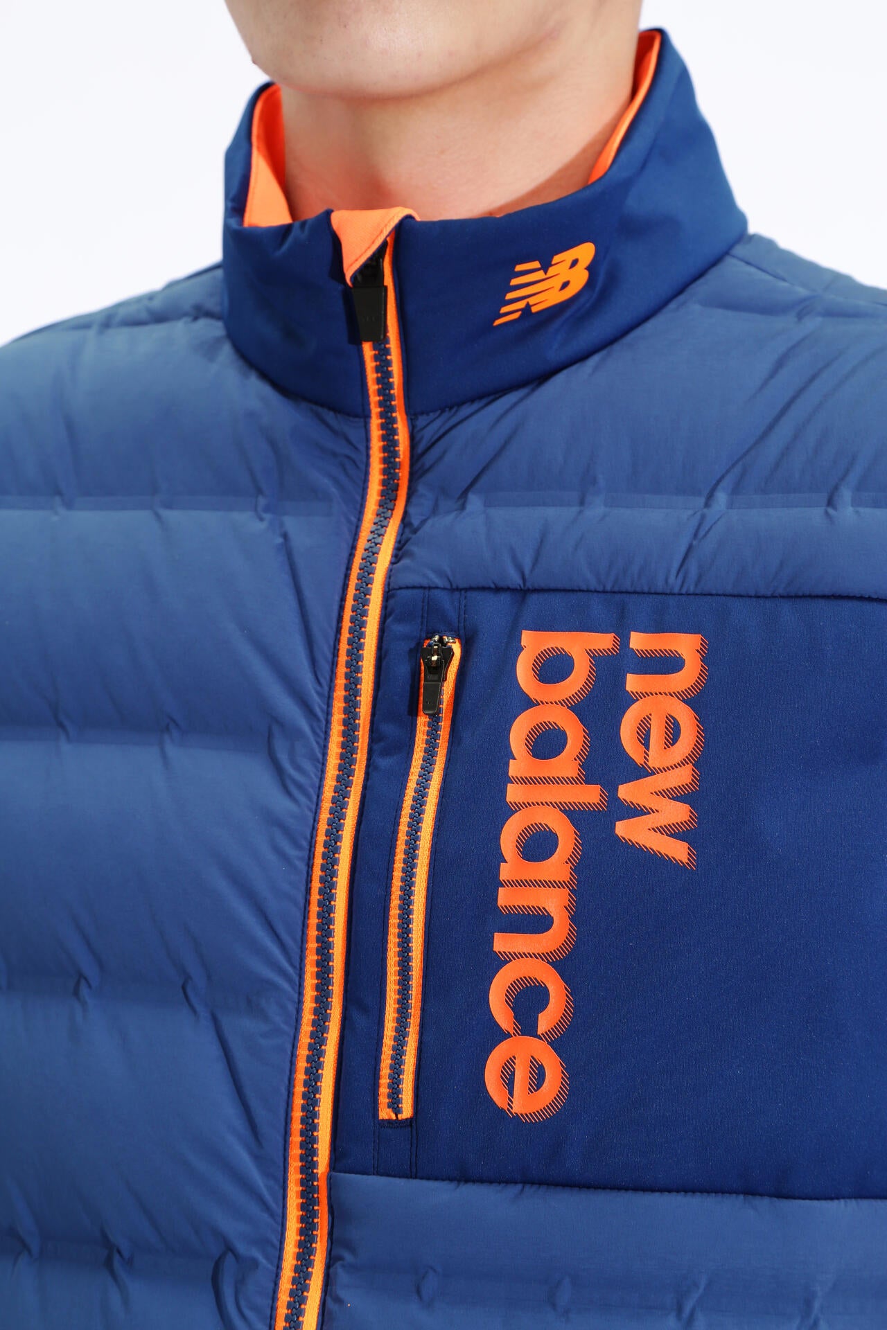 New Balance Golf 吸湿発熱 ライトダウンジャケット 吸湿発熱 ライトダウン フルジップ ブルゾン (MENS SPORT) | new