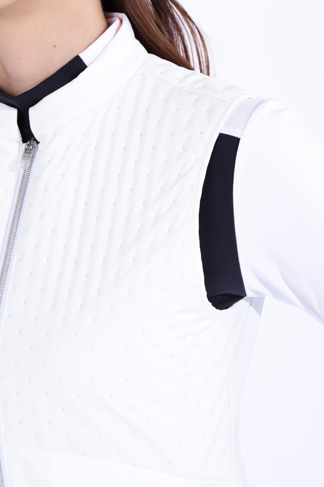 ピンソニックキルト 中綿 フルジップ ベスト (WOMENS WORLD)