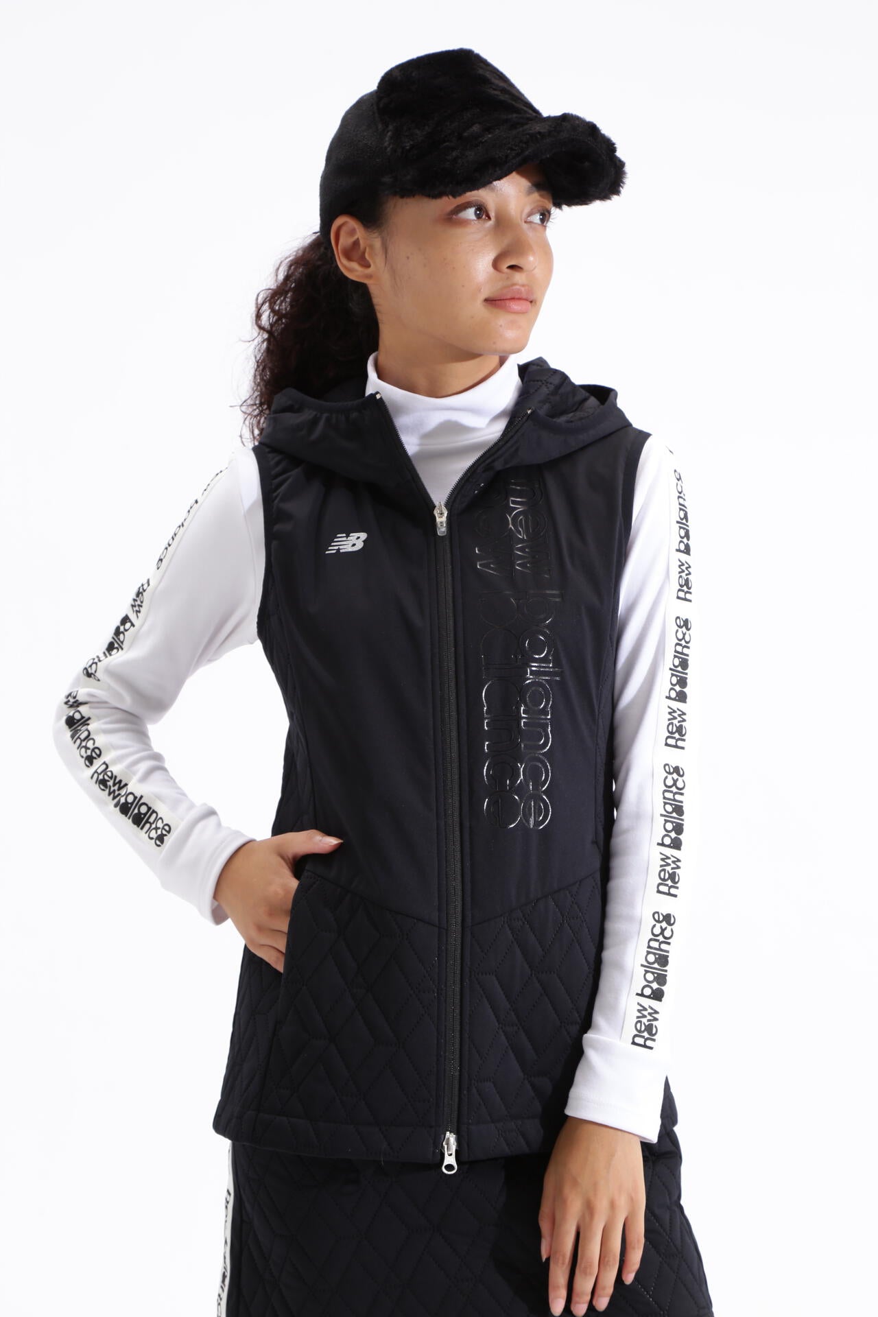 3Dダイヤキルト ロングベスト (WOMENS SPORT) | new balance golf