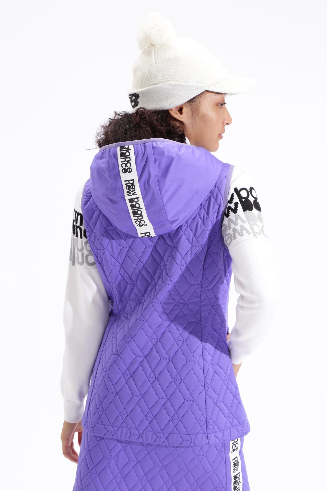 3Dダイヤキルト ロングベスト (WOMENS SPORT) | new balance golf