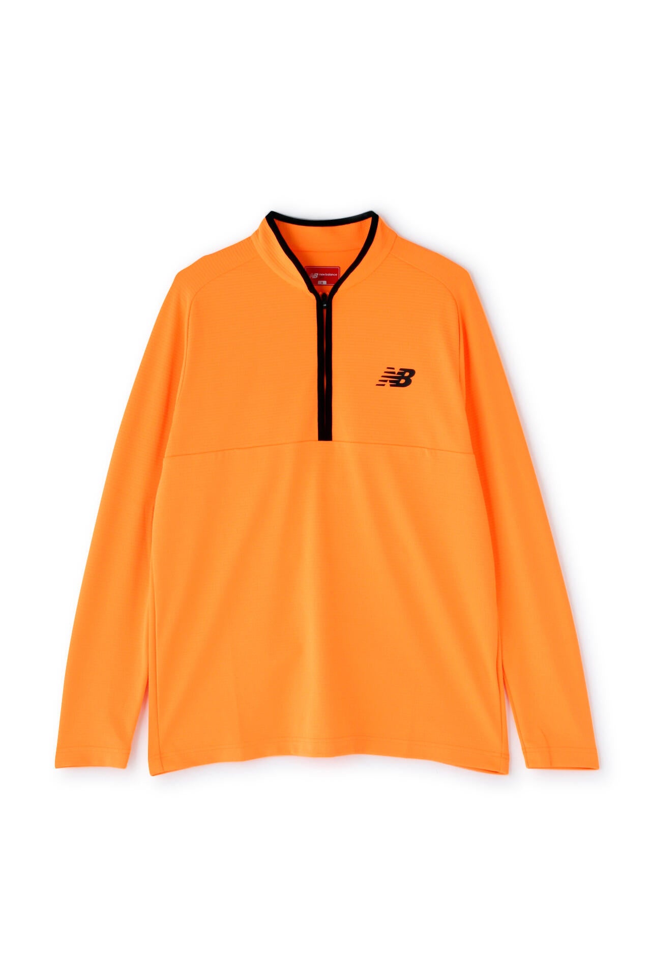 ボーダーキルト ハーフジップ モックネック プルオーバー (MENS WORLD