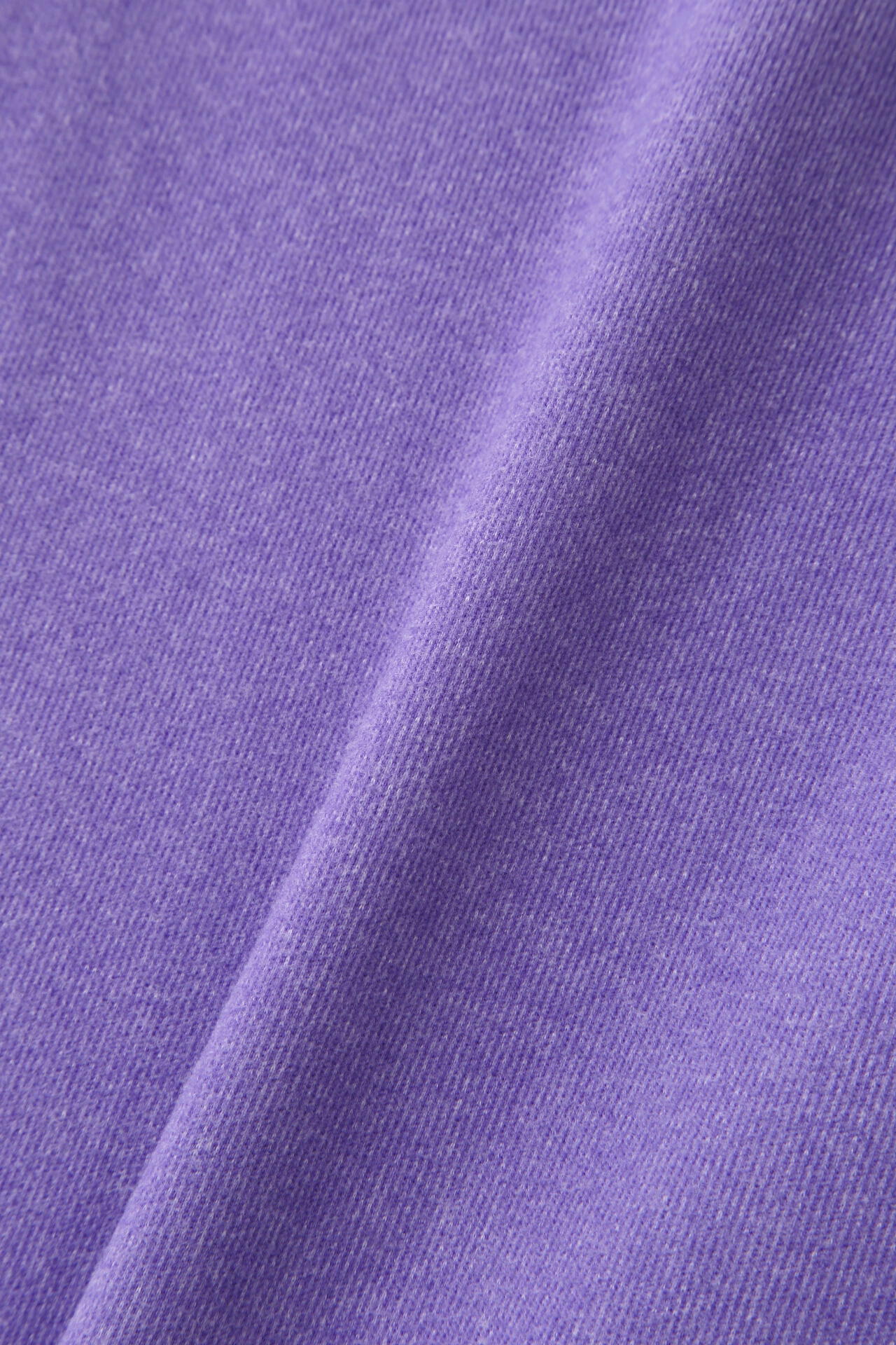 微塵ボーダーダブルフェイス 裏起毛 長袖 モックネック プルオーバー (WOMENS SPORT)