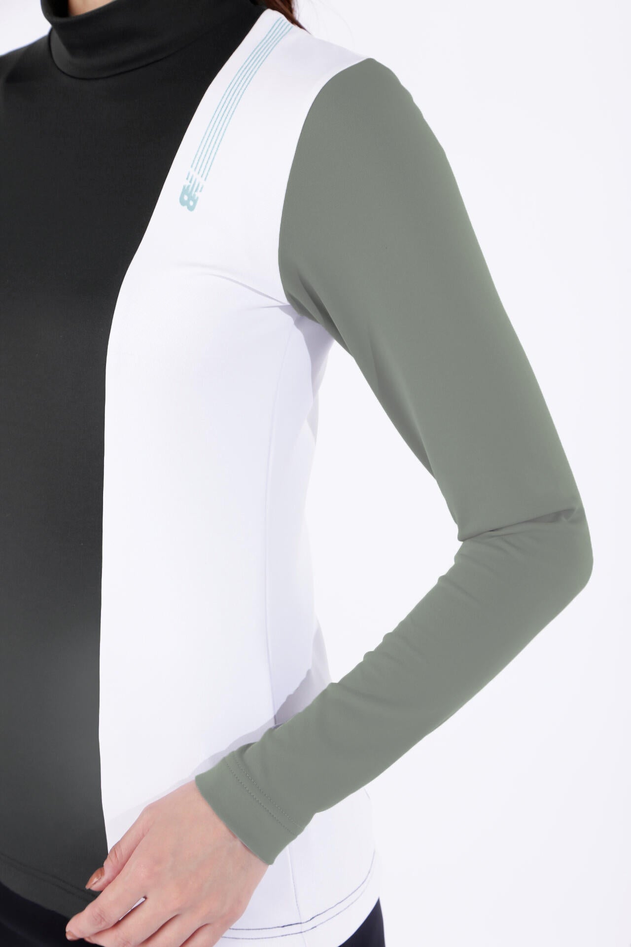 ベアスムース裏起毛 長袖 モックネック プルオーバー (WOMENS WORLD)