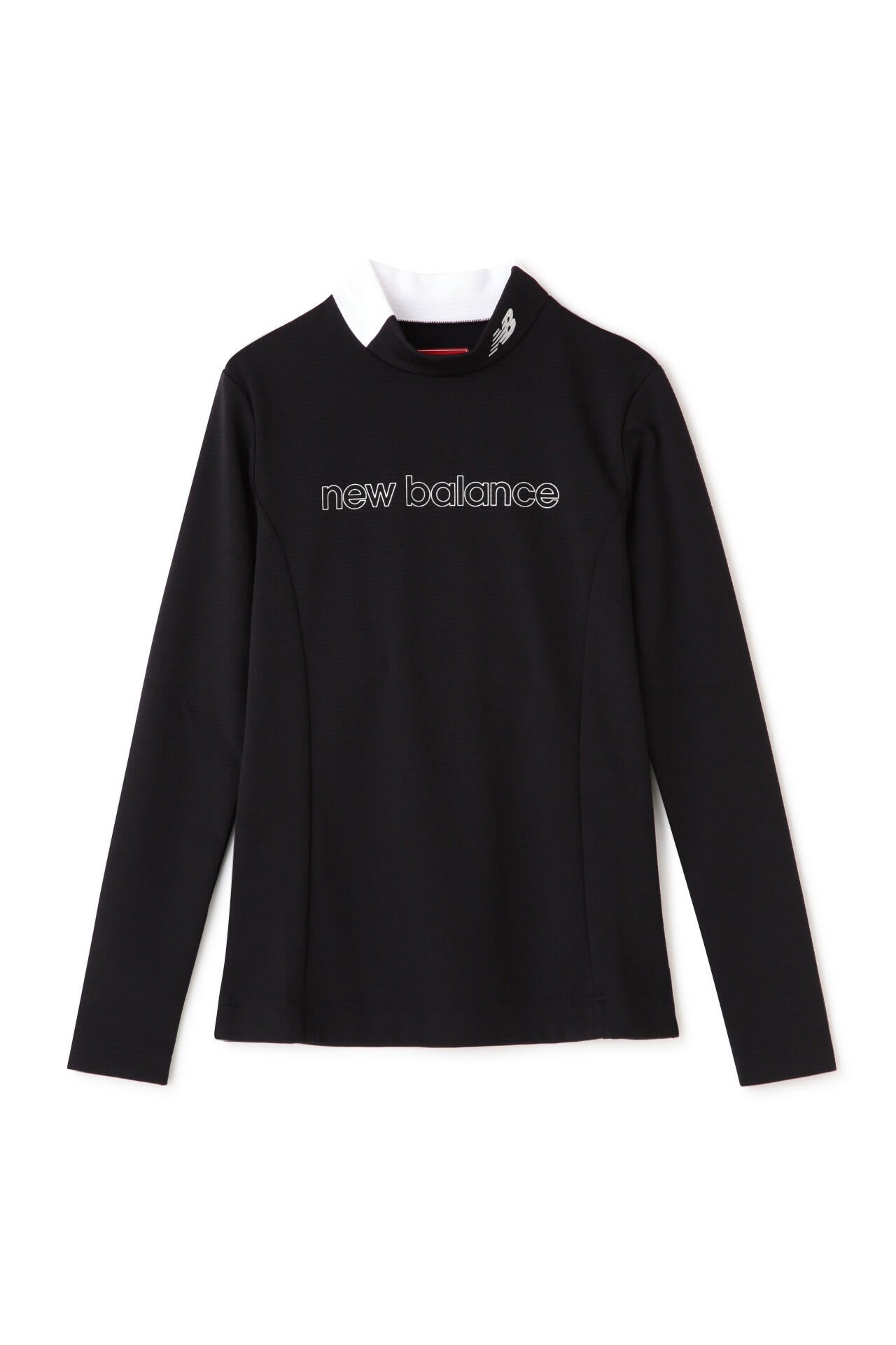 高伸縮 ボーダーキルト 長袖 モックネック プルオーバー (WOMENS WORLD)