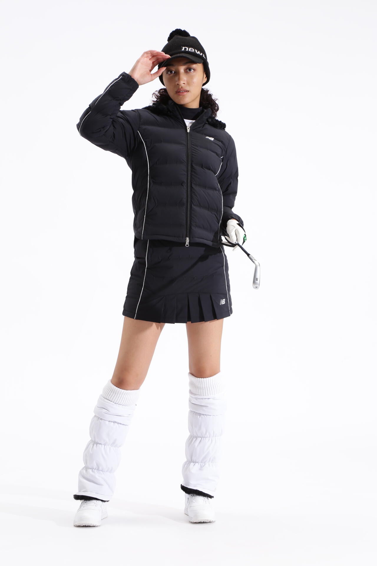 裏起毛 長袖 モックネック プルオーバー (WOMENS SPORT)