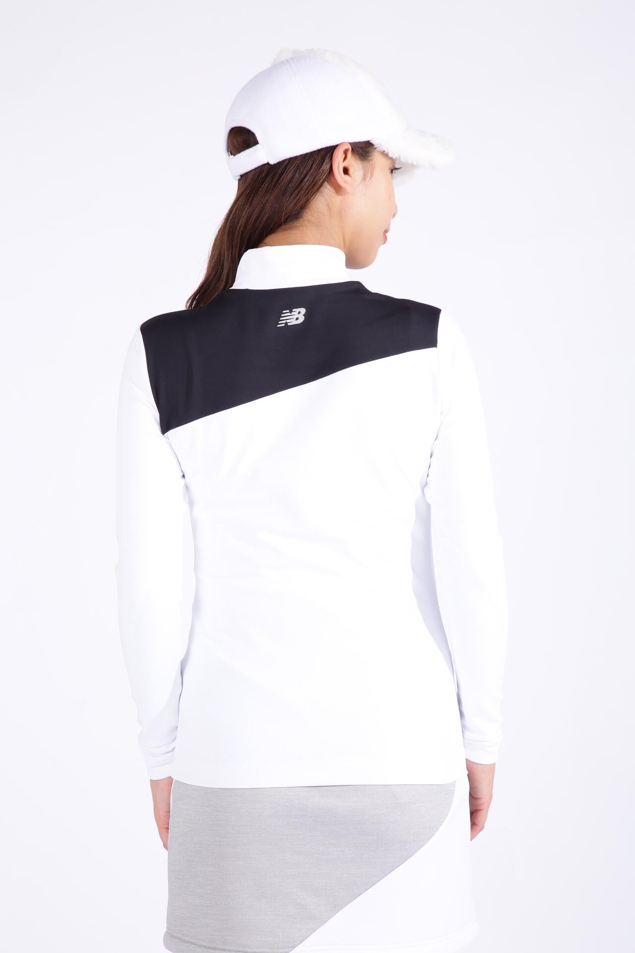 裏起毛 長袖 モックネック プルオーバー (WOMENS SPORT)