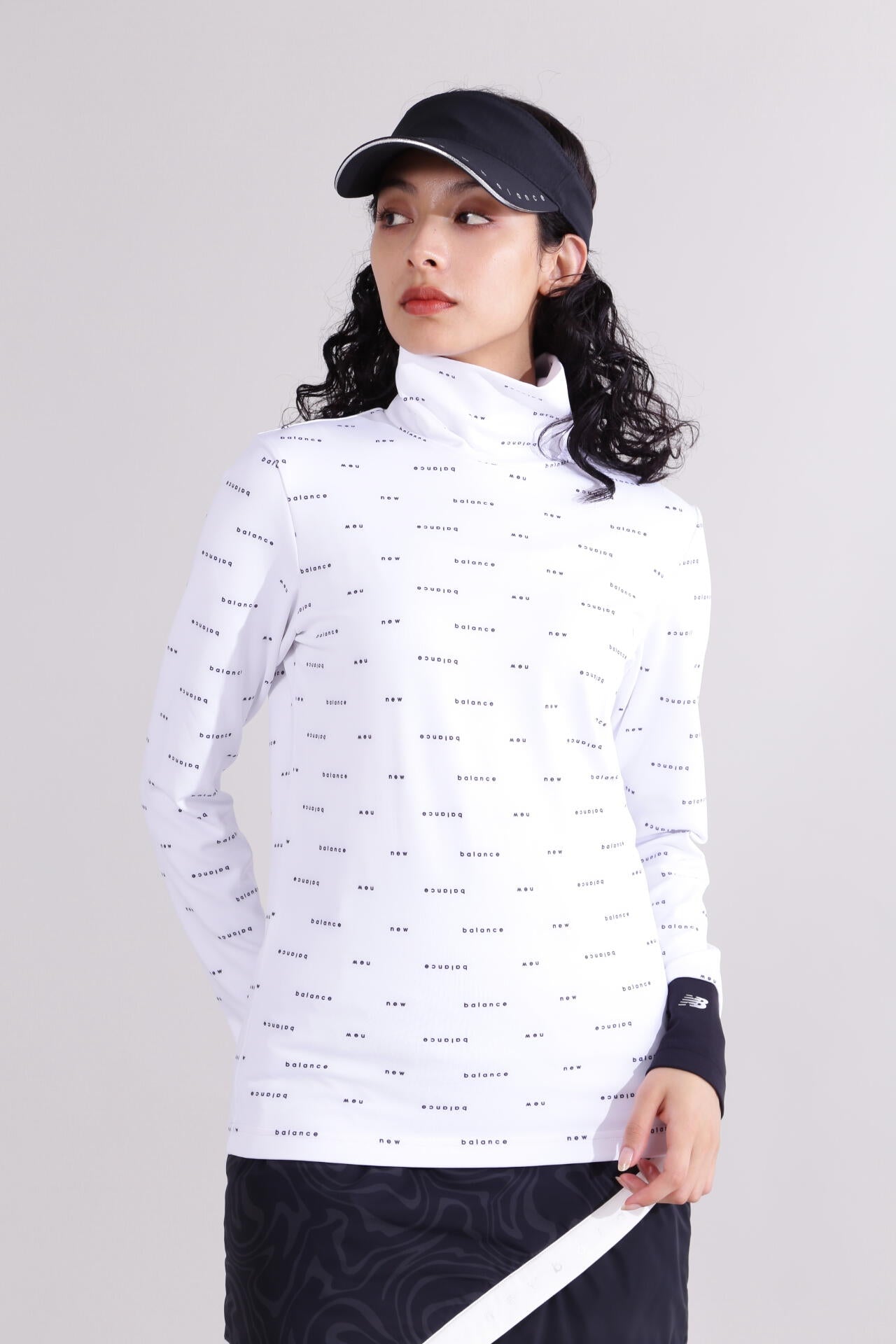 【直営店舗限定】長袖 モックネック プルオーバー (WOMENS)