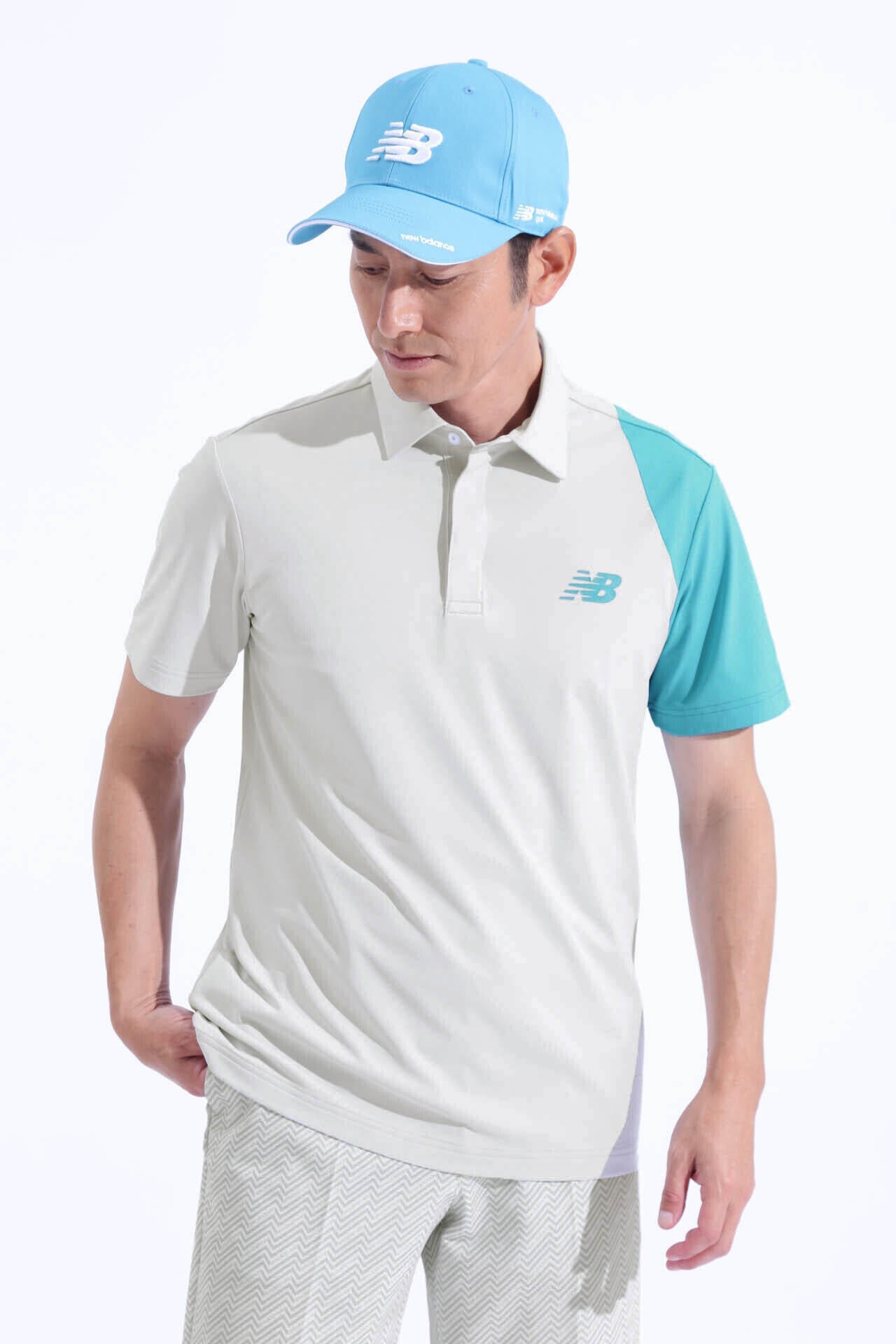 FIELDSENSOR ミニ鹿の子 半袖 カラーシャツ (MENS WORLD) | new