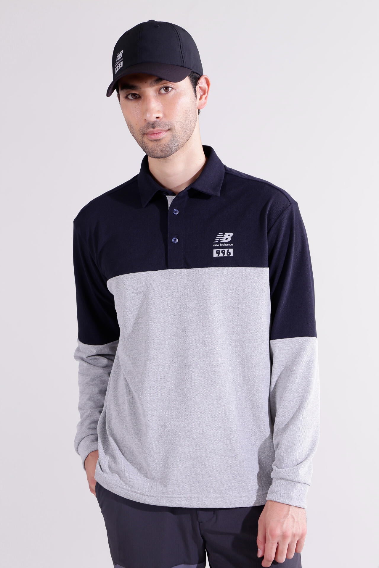 【直営店舗限定】コットンライク鹿の子 長袖 カラーシャツ (MENS)