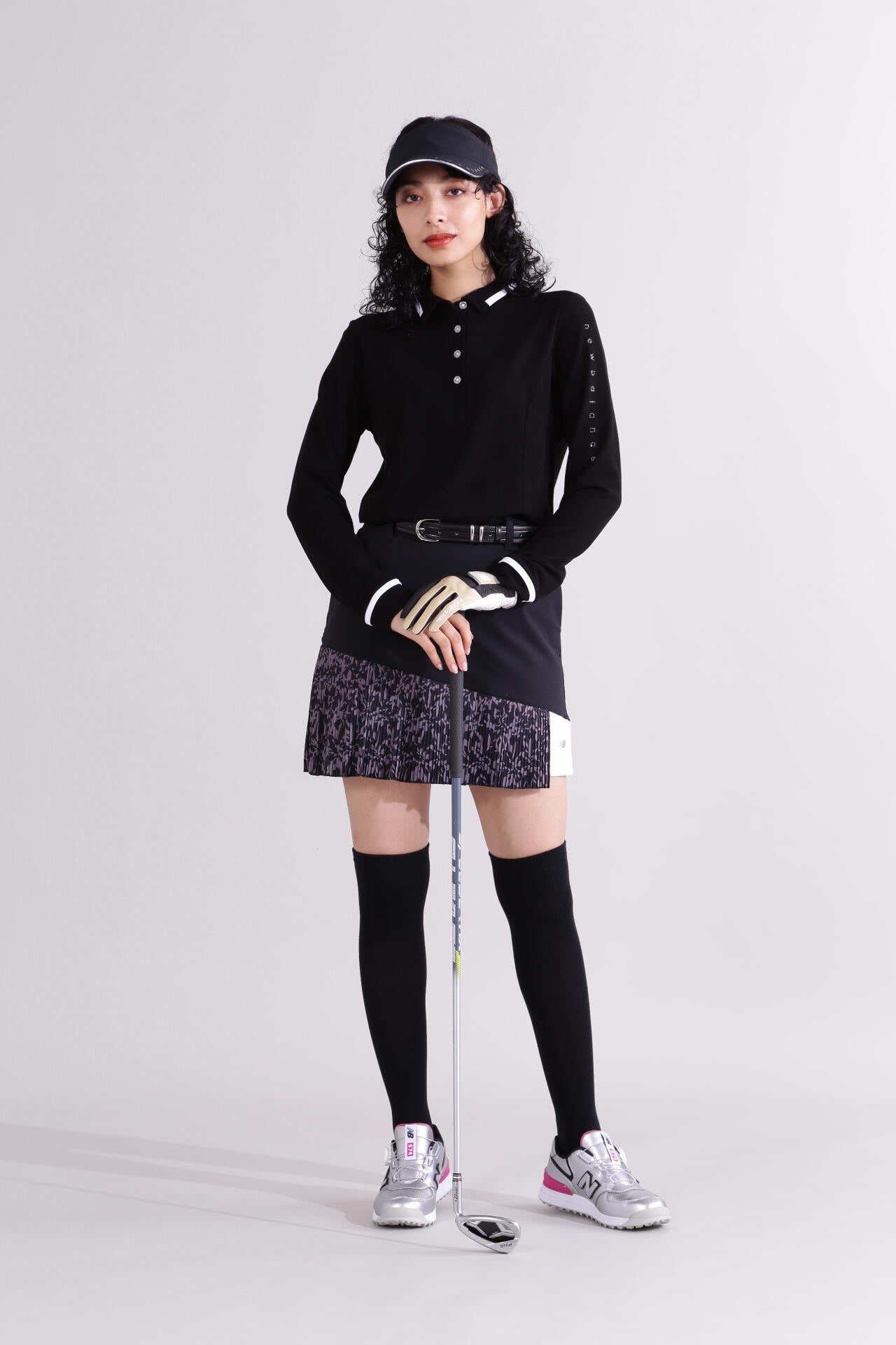 【直営店舗限定】吸湿発熱 長袖 カラーシャツ (WOMENS)