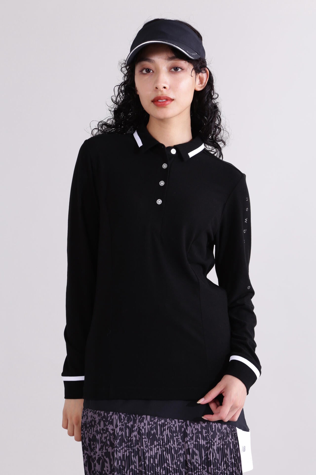 【直営店舗限定】吸湿発熱 長袖 カラーシャツ (WOMENS)