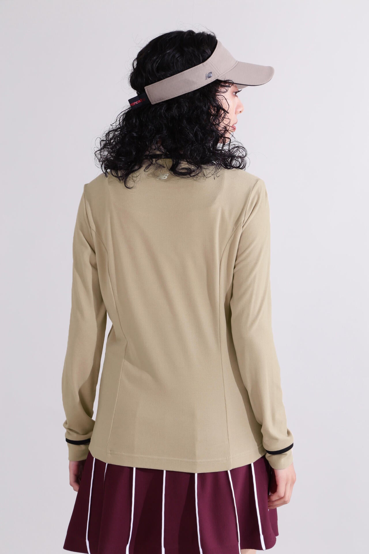 【直営店舗限定】吸湿発熱 長袖 カラーシャツ (WOMENS)