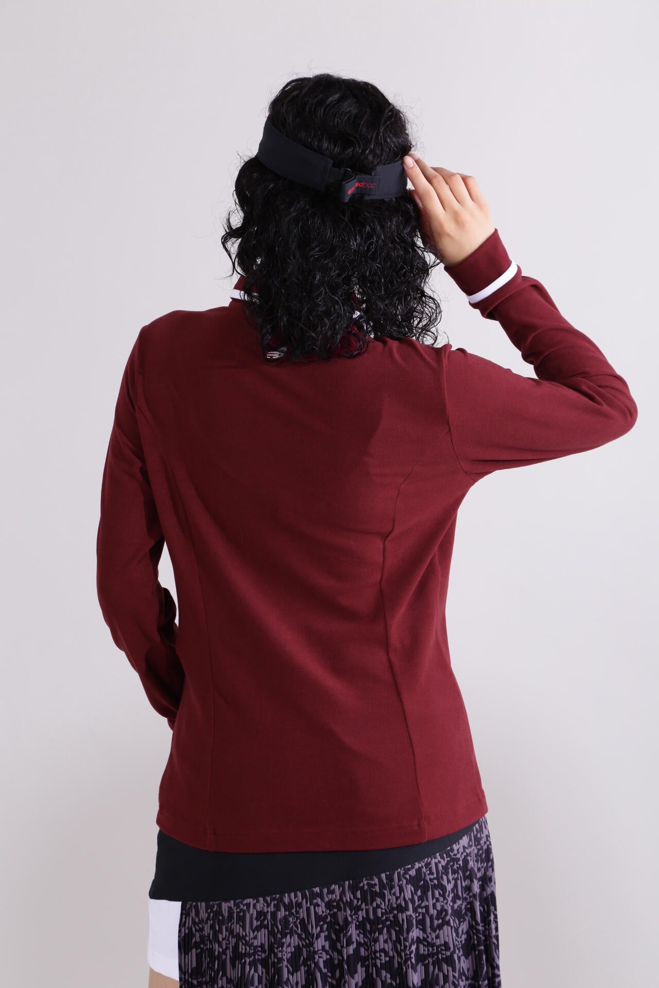 【直営店舗限定】吸湿発熱 長袖 カラーシャツ (WOMENS)