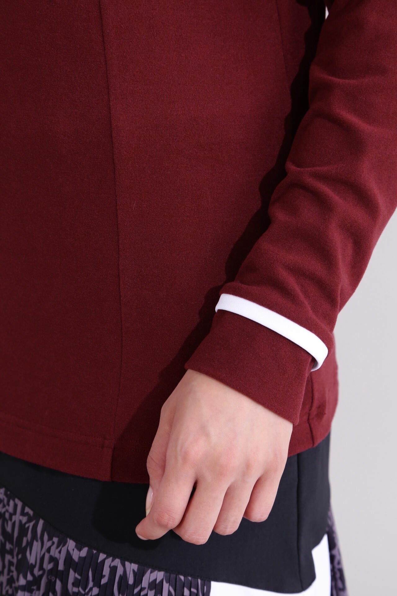 【直営店舗限定】吸湿発熱 長袖 カラーシャツ (WOMENS)