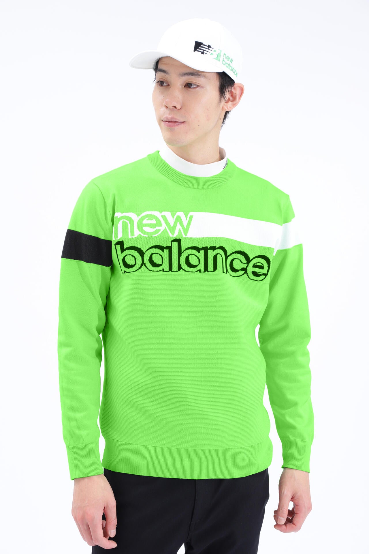 NEW BALANCE ゴルフ クルーネックニット 6 クルーネック ニット プルオーバー (MENS SPORT) | new balance golf