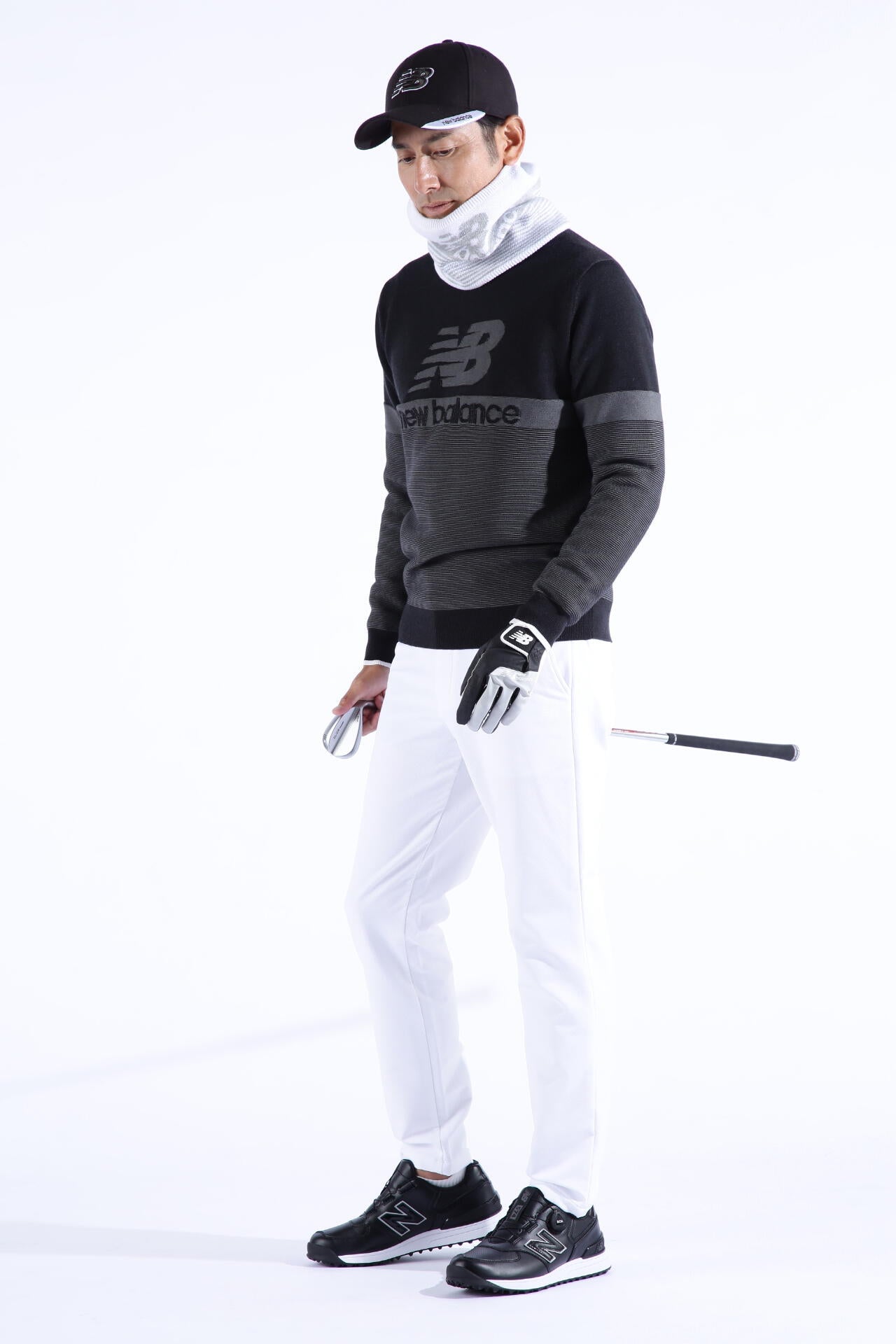 遠赤外線蓄熱保温 クルーネック ニット プルオーバー (MENS WORLD)