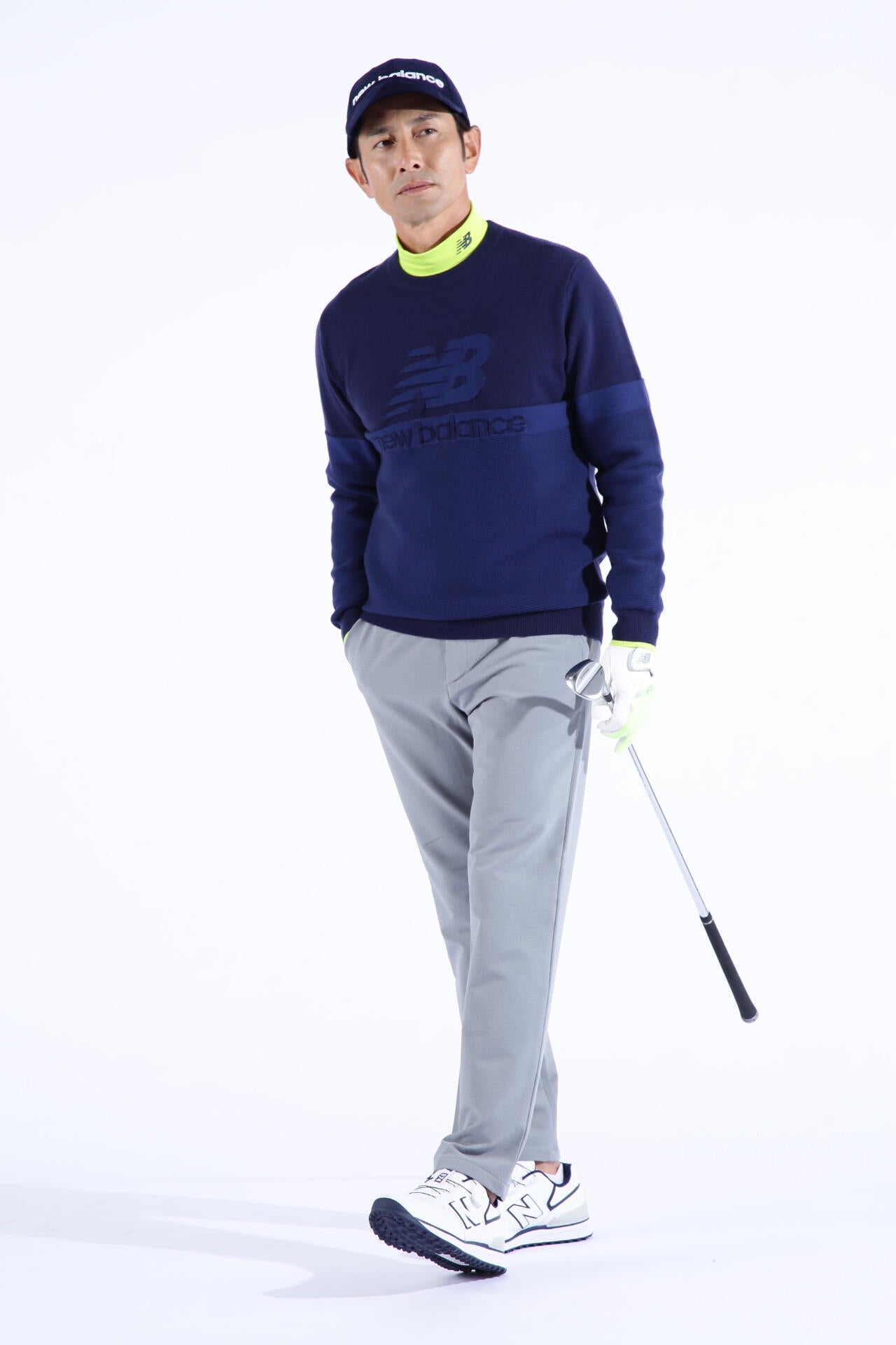 遠赤外線蓄熱保温 クルーネック ニット プルオーバー (MENS WORLD)