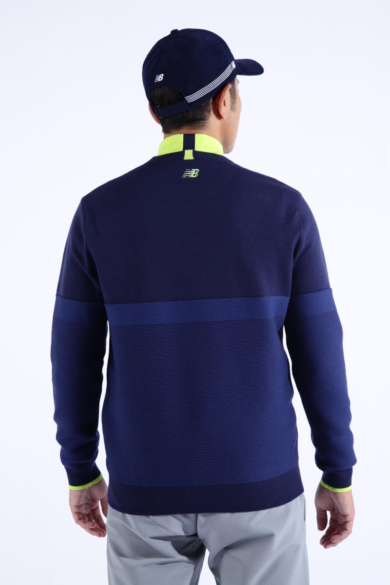 遠赤外線蓄熱保温 クルーネック ニット プルオーバー (MENS WORLD)