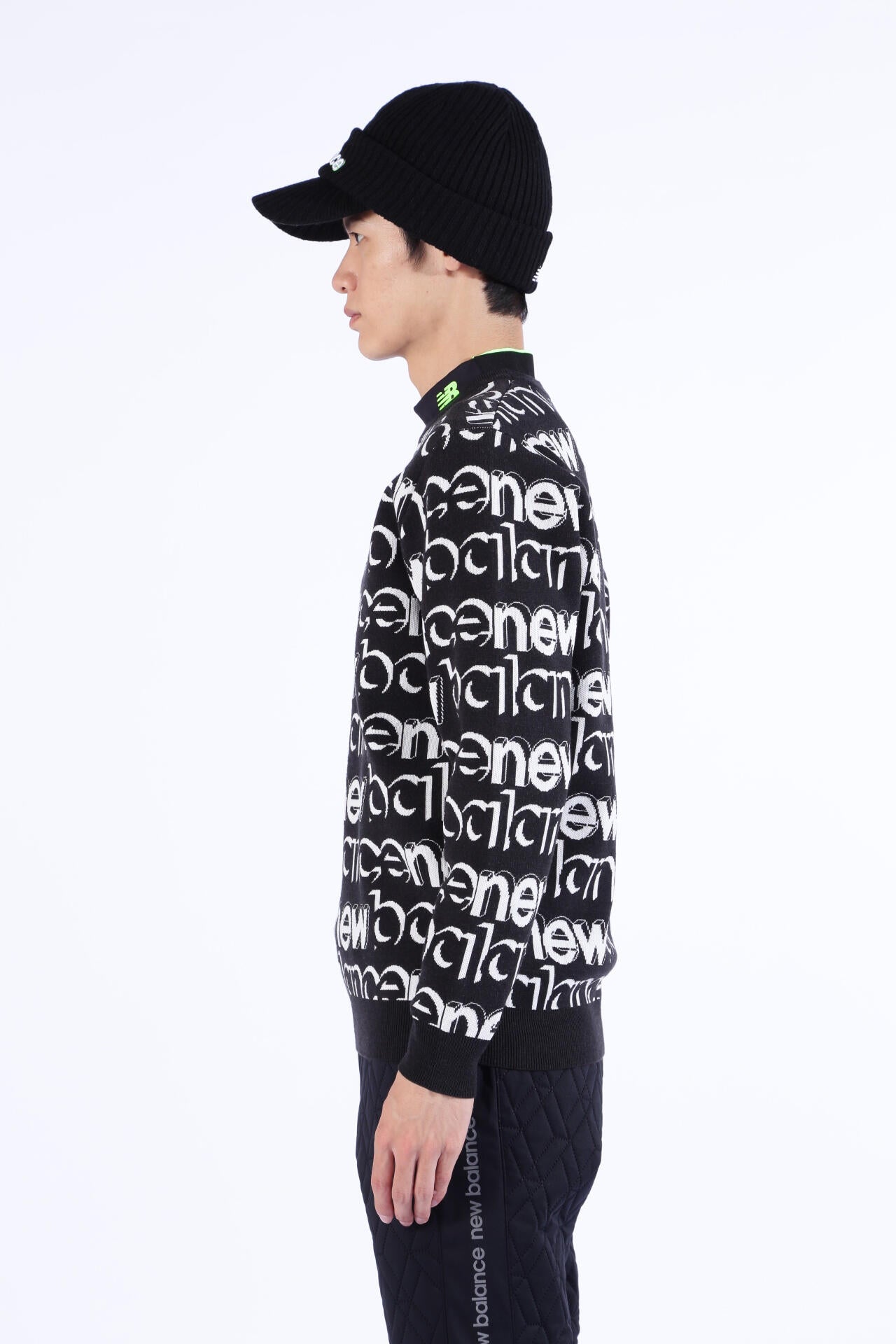 遠赤外線蓄熱保温 クルーネック ニット プルオーバー (MENS SPORT