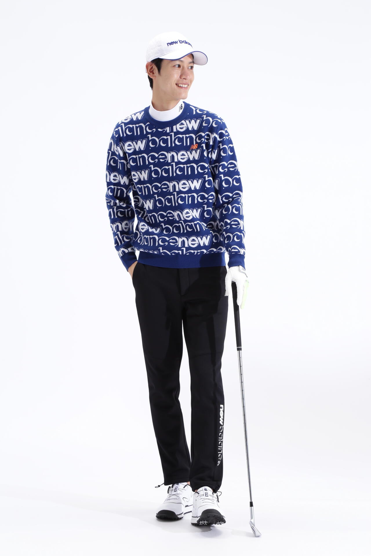 遠赤外線蓄熱保温 クルーネック ニット プルオーバー (MENS SPORT)