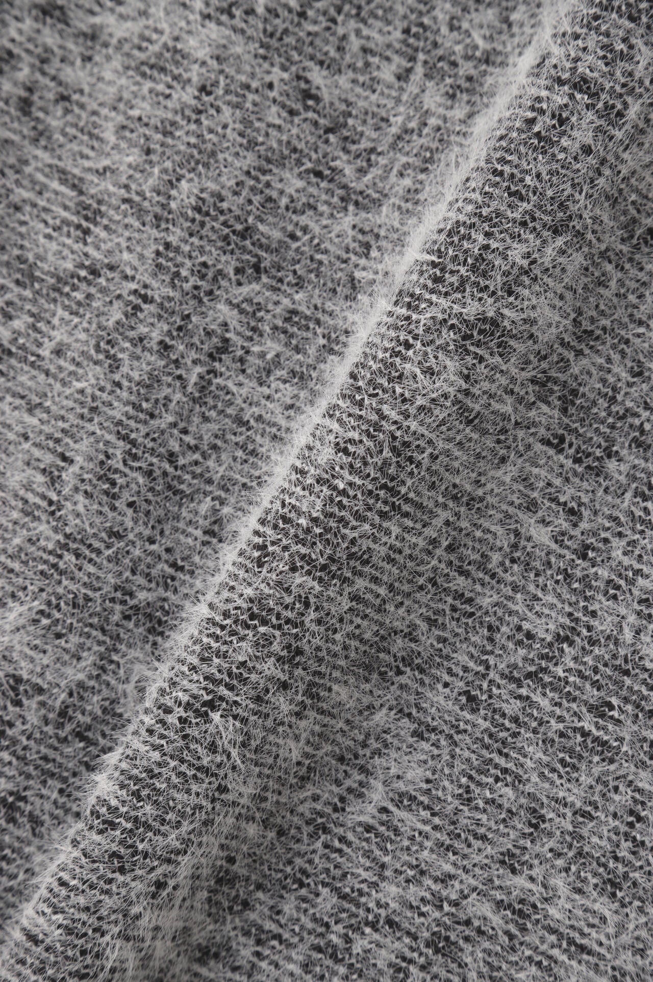 遠赤外線蓄熱保温 フェザーボーダー クルーネック ニット プルオーバー (WOMENS WORLD)