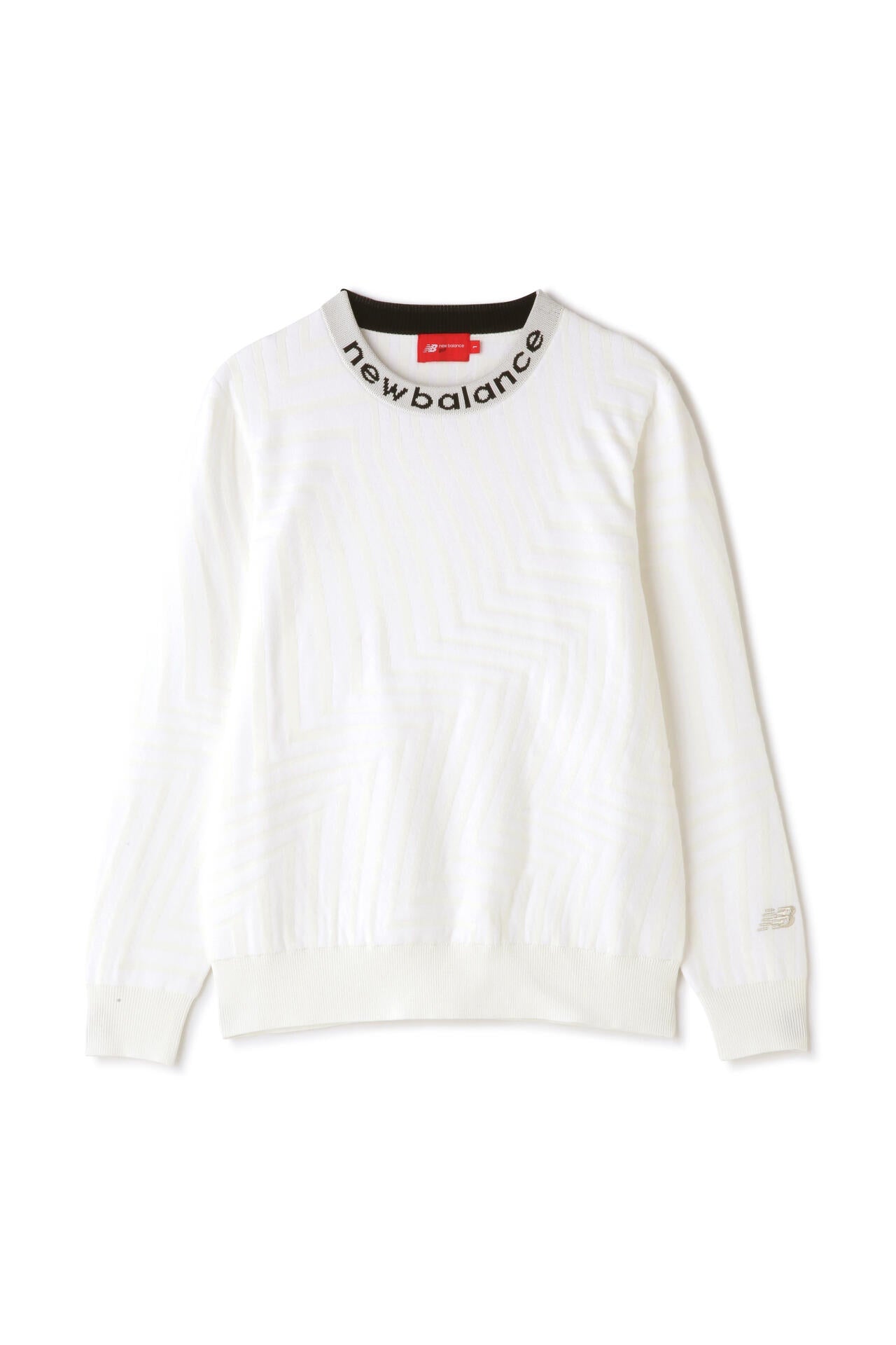 ゼブラ柄 クルーネック ニット プルオーバー (WOMENS SPORT) | new