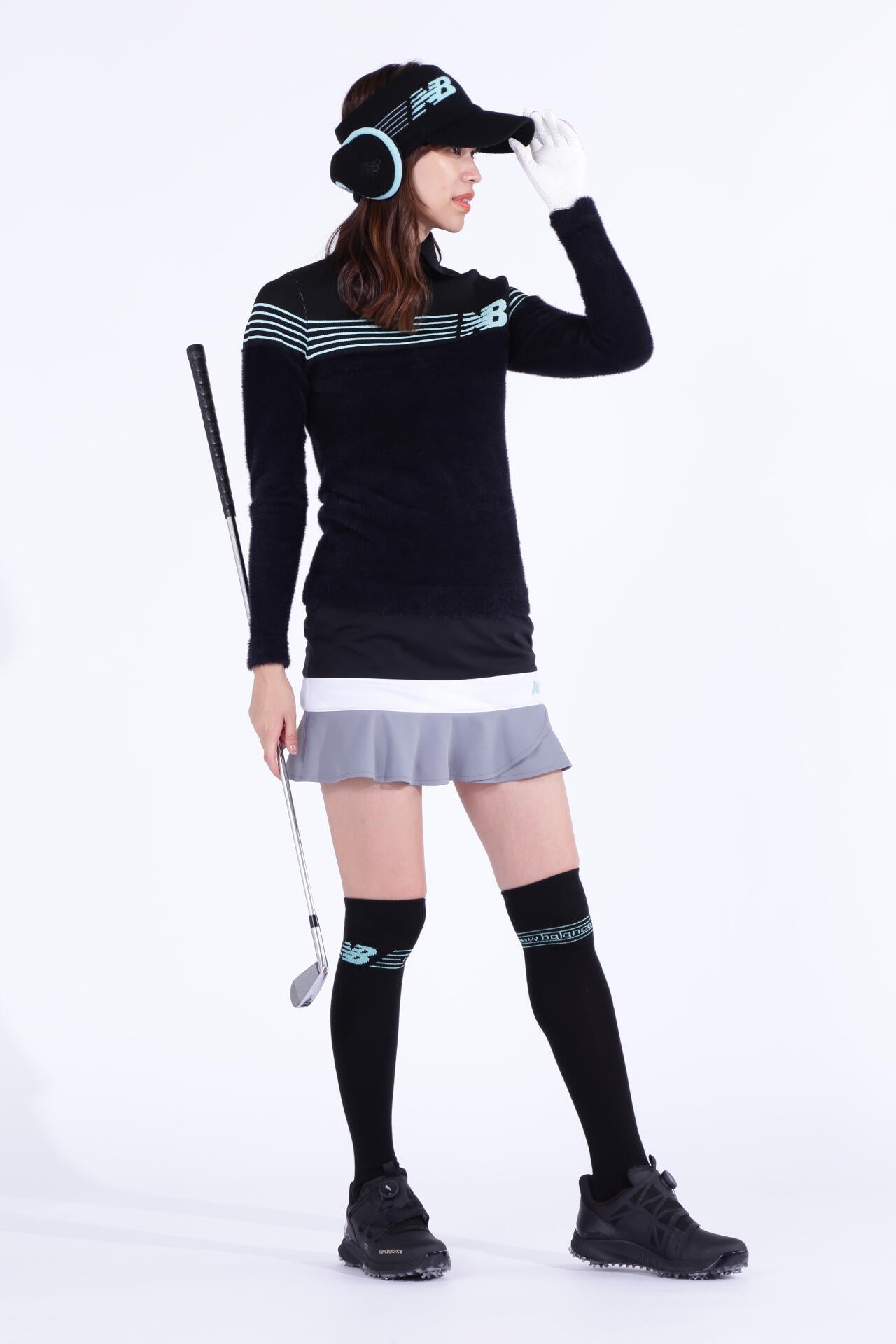 ボア×フリース イヤーマフ (WOMENS WORLD)