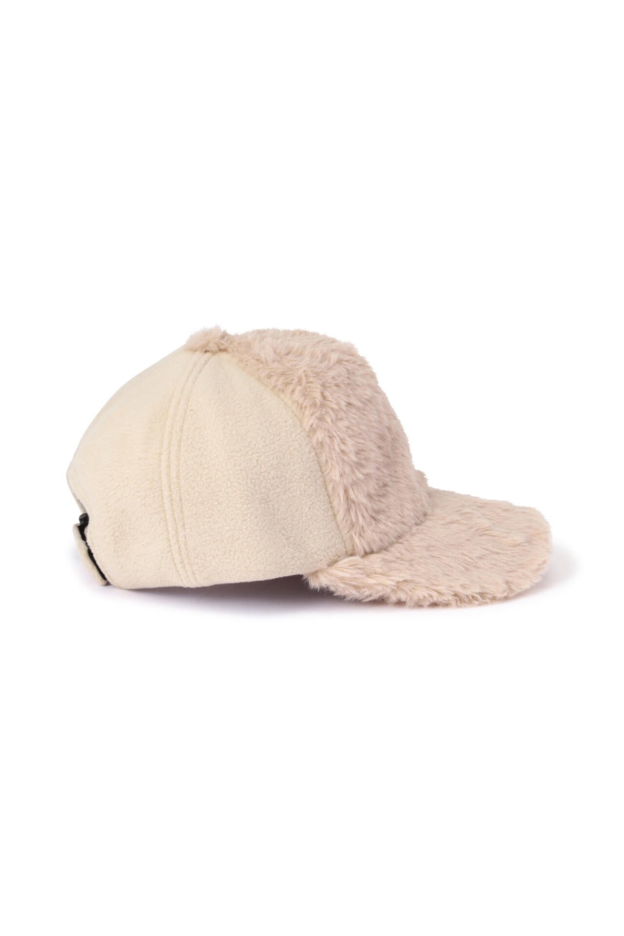 フェイクファー×フリース 5パネルキャップ (WOMENS SPORT)