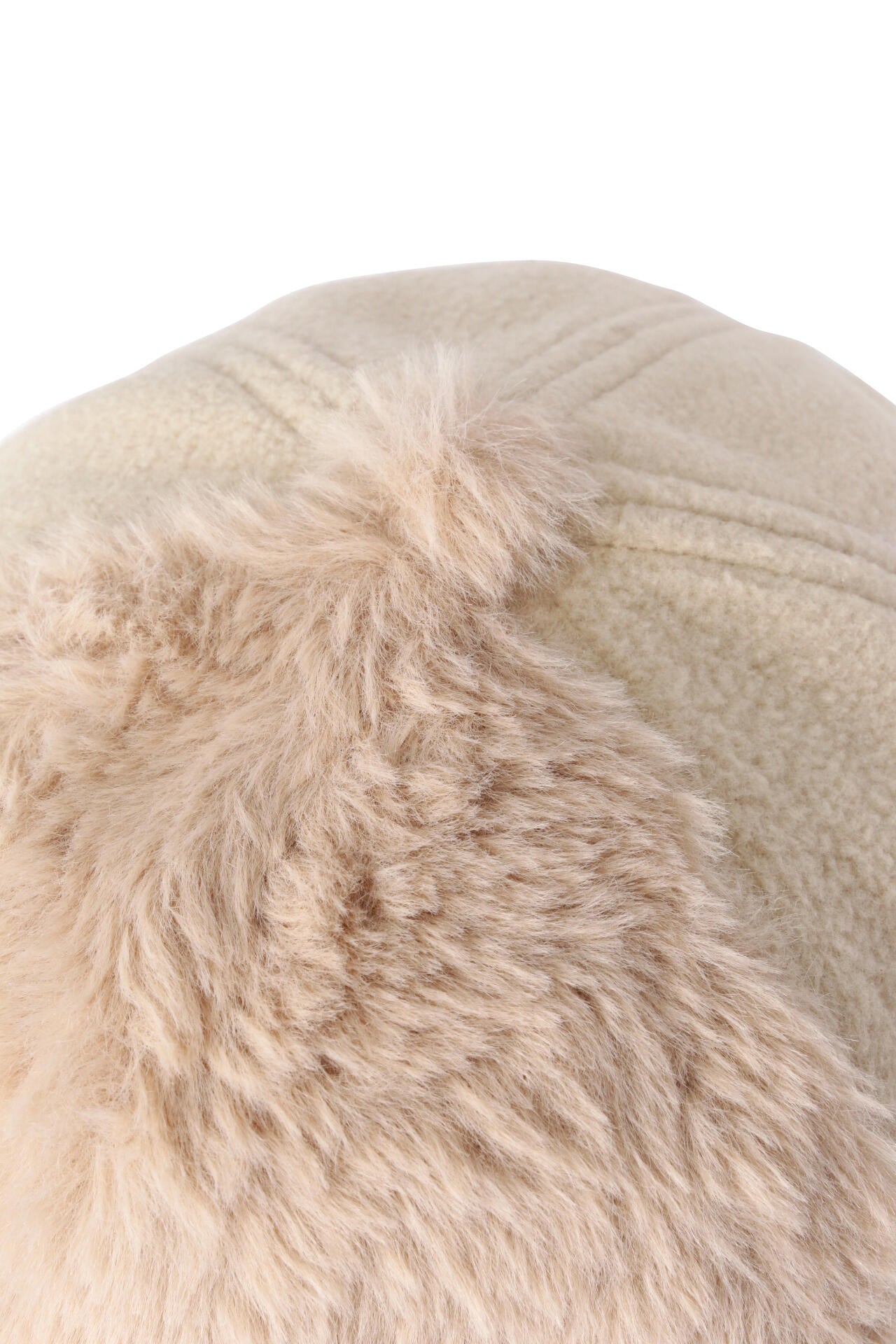 フェイクファー×フリース 5パネルキャップ (WOMENS SPORT)