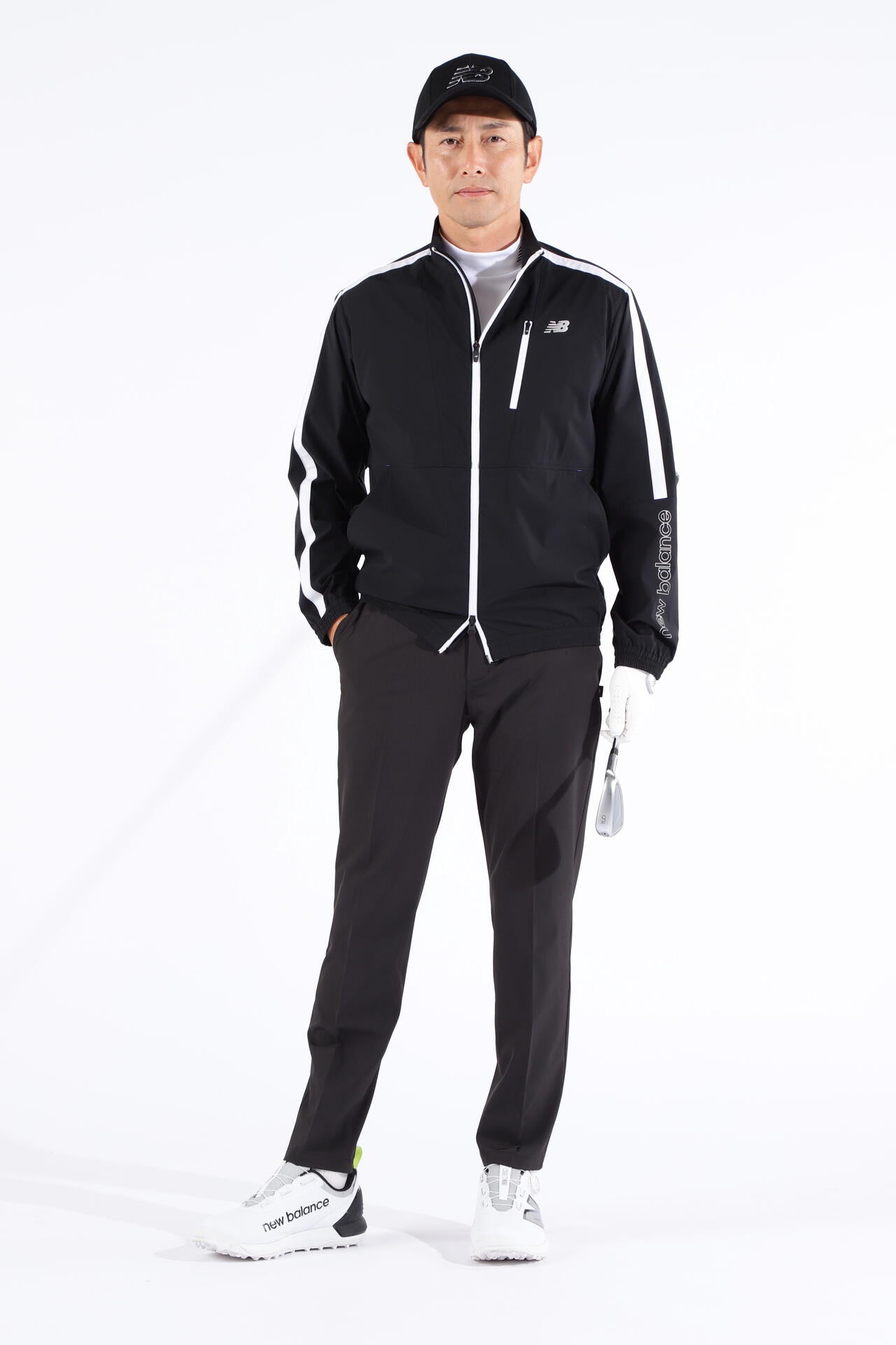 4WAYストレッチ 撥水 防風 フルジップ ウインド ブルゾン (MENS WORLD