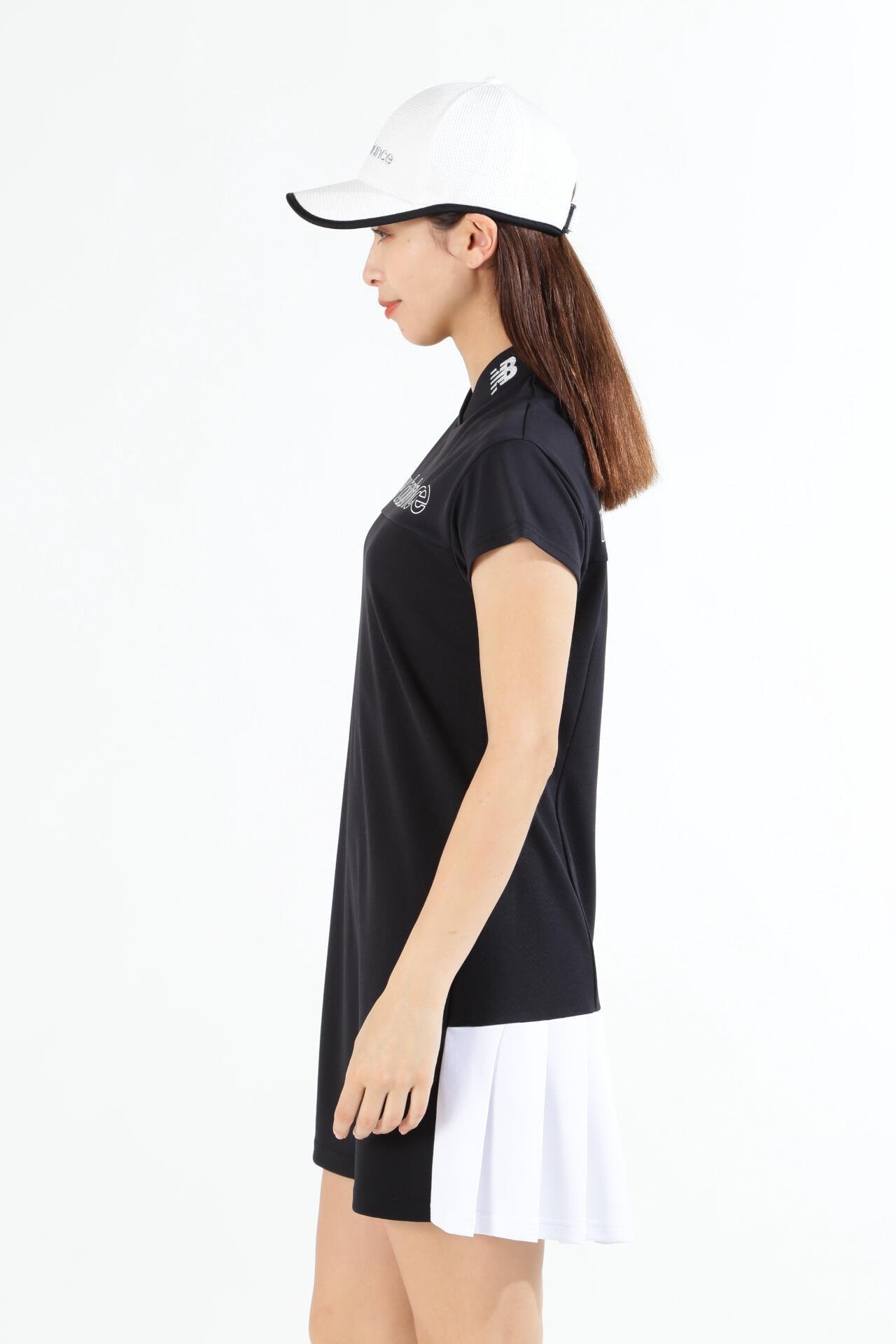 バックプリーツ 半袖 ワンピース (WOMENS SPORT)