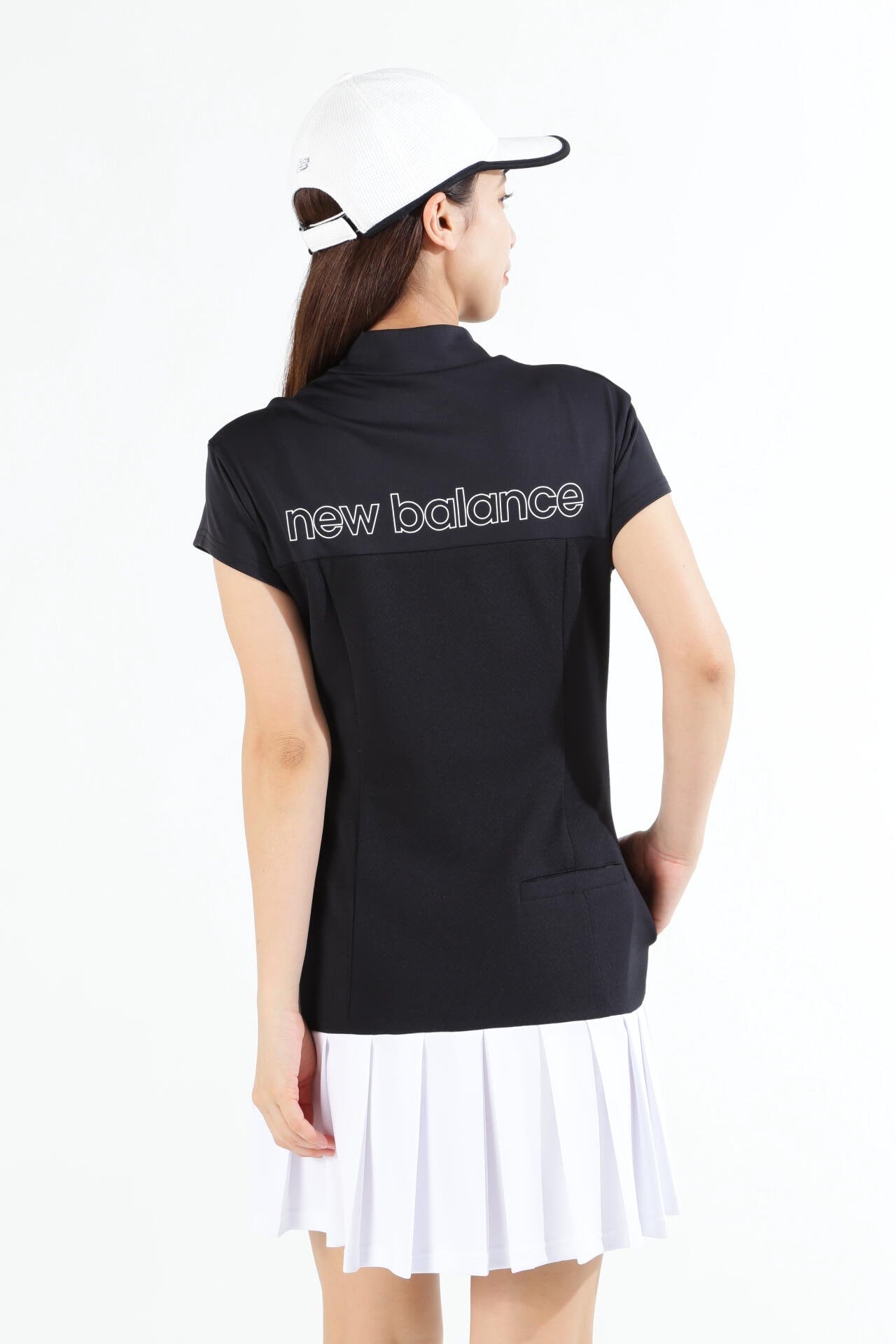 バックプリーツ 半袖 ワンピース (WOMENS SPORT)
