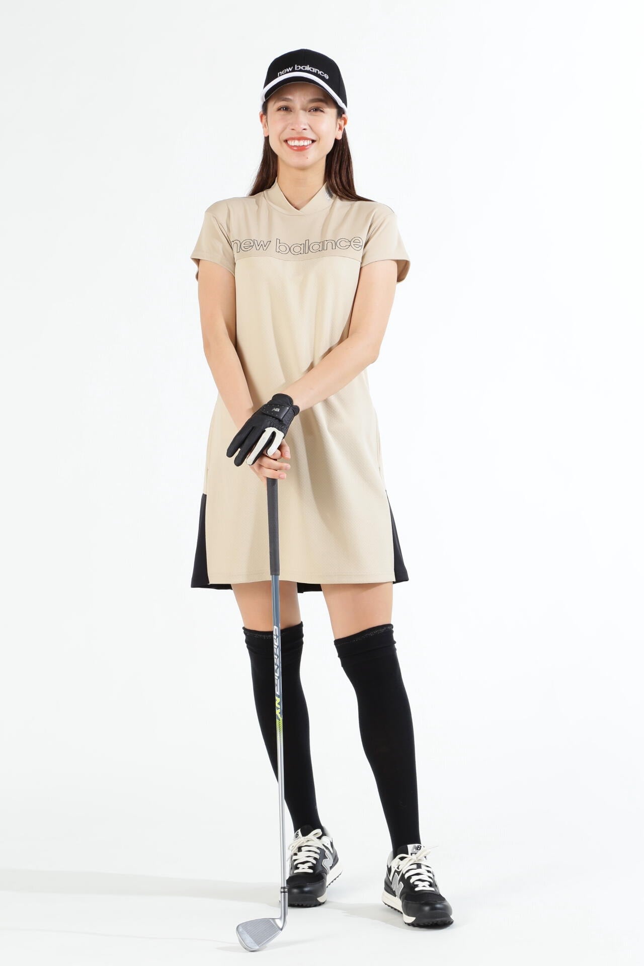バックプリーツ 半袖 ワンピース (WOMENS SPORT)