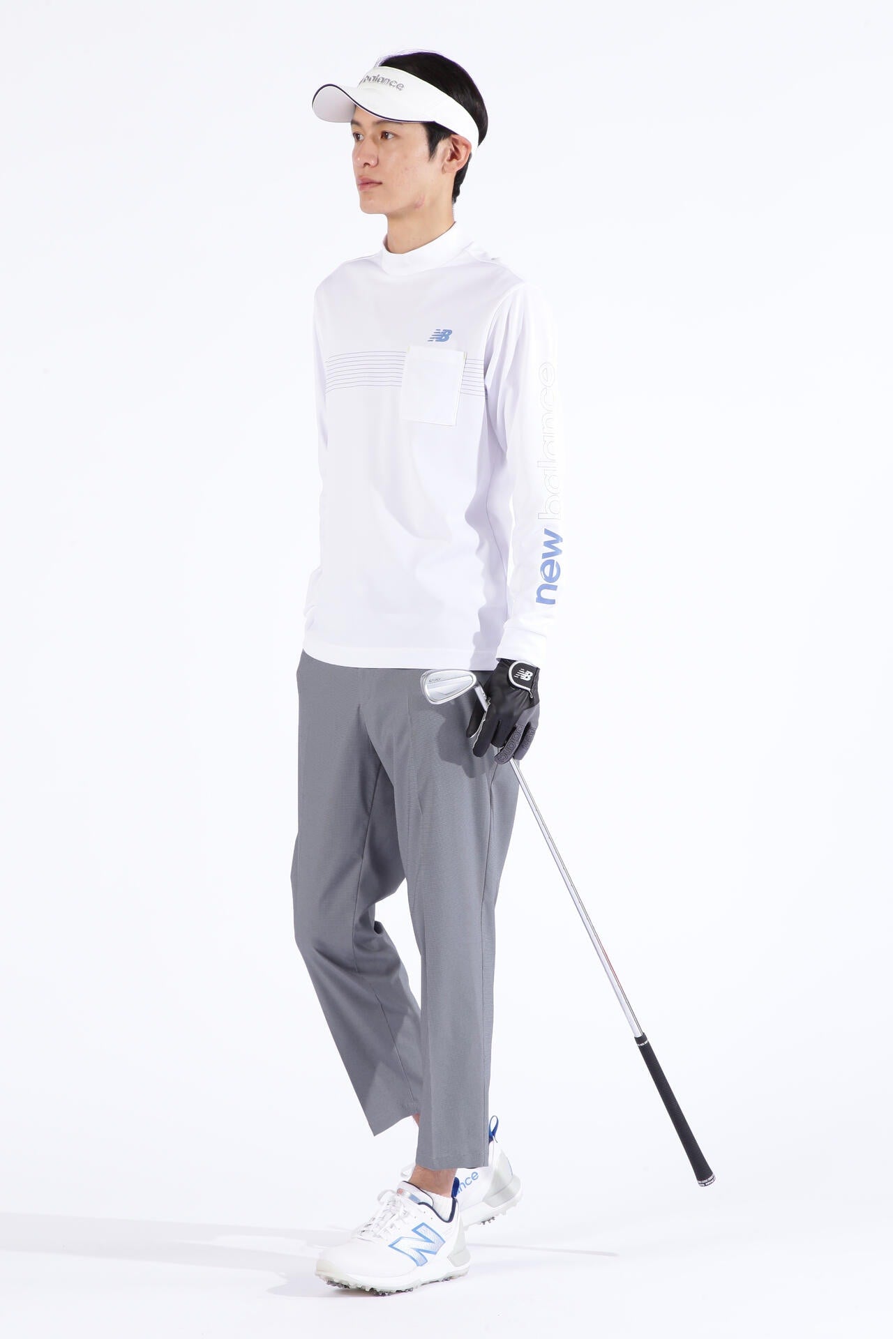 千鳥格子柄 ワイド テーパード クロップドパンツ (MENS SPORT) | new