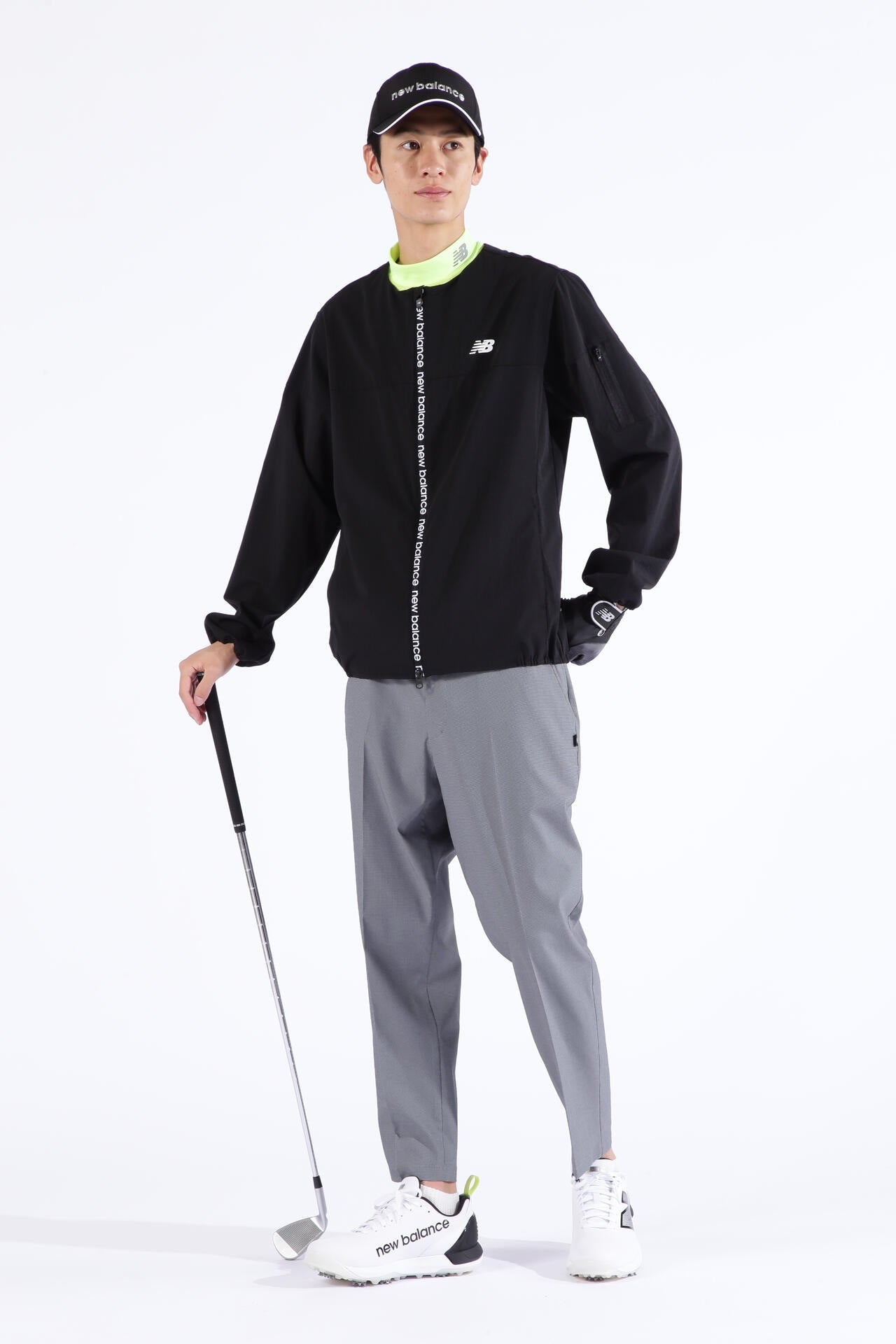 千鳥格子柄 ワイド テーパード クロップドパンツ (MENS SPORT) | new