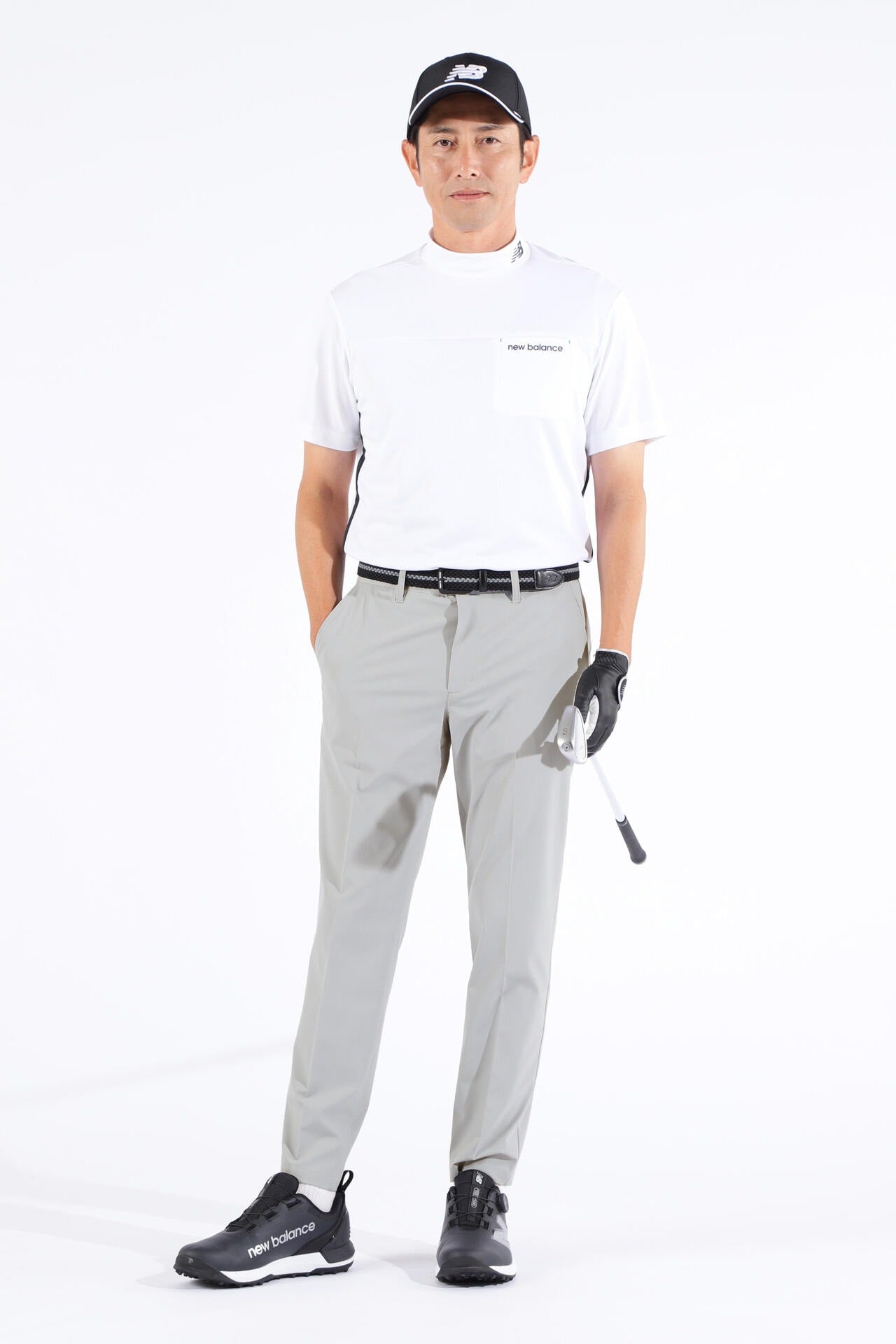 接触冷感 ストレッチ ロングパンツ (MENS WORLD)