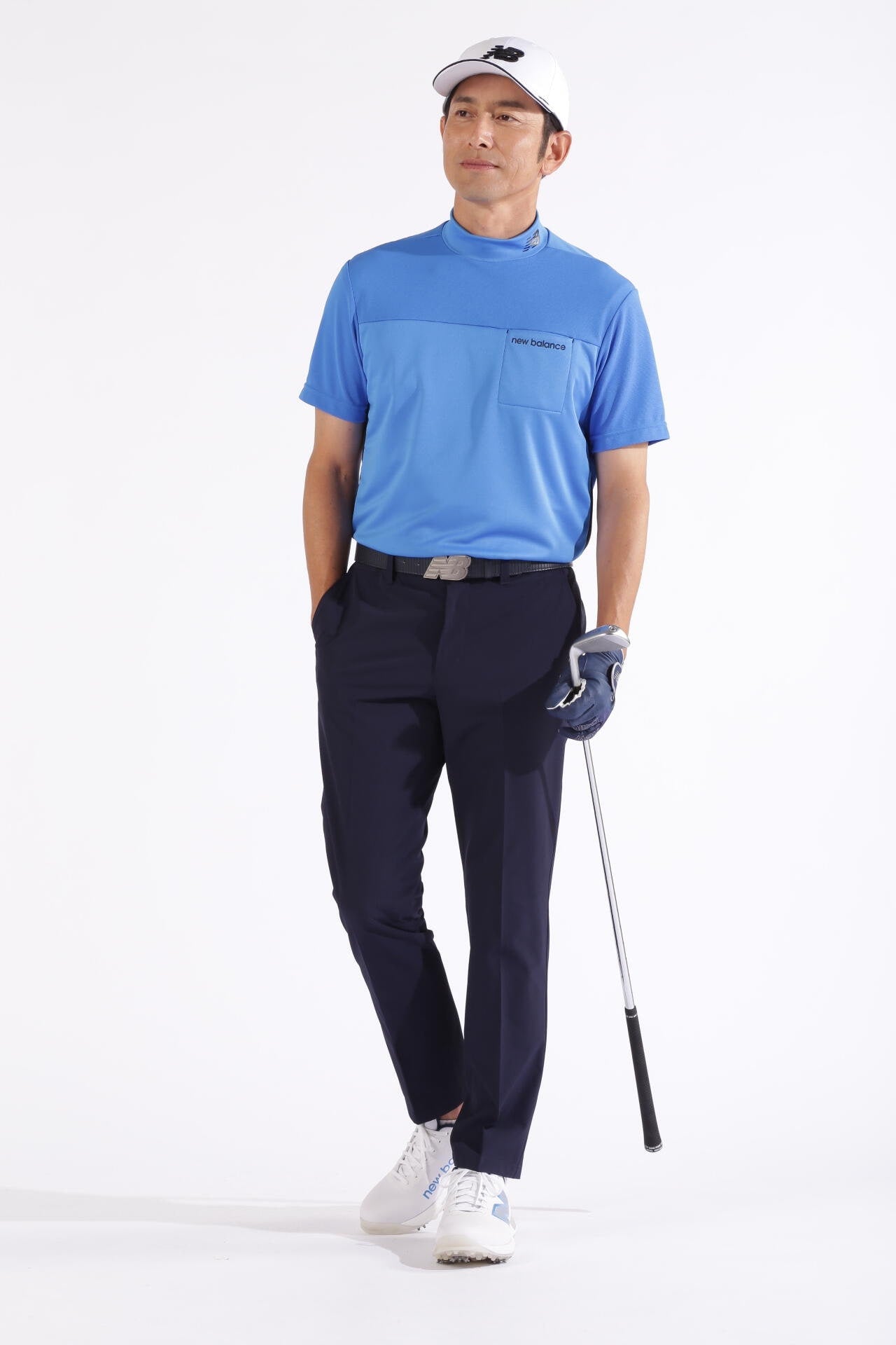 接触冷感 ストレッチ ロングパンツ (MENS WORLD)